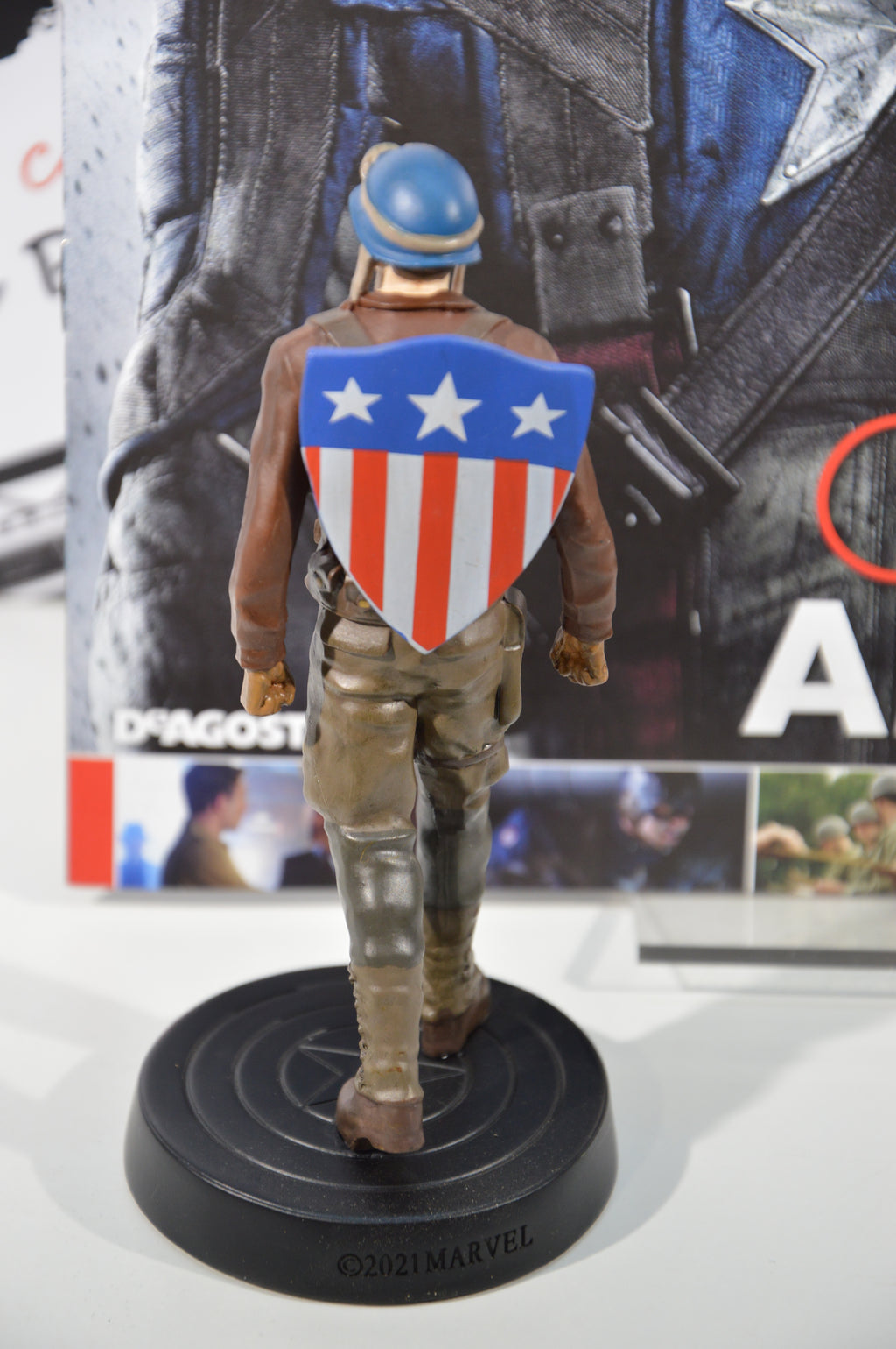 Capitan America primo vendicatore Marvel movie collection 34 Eaglemoss Statuetta Marvel