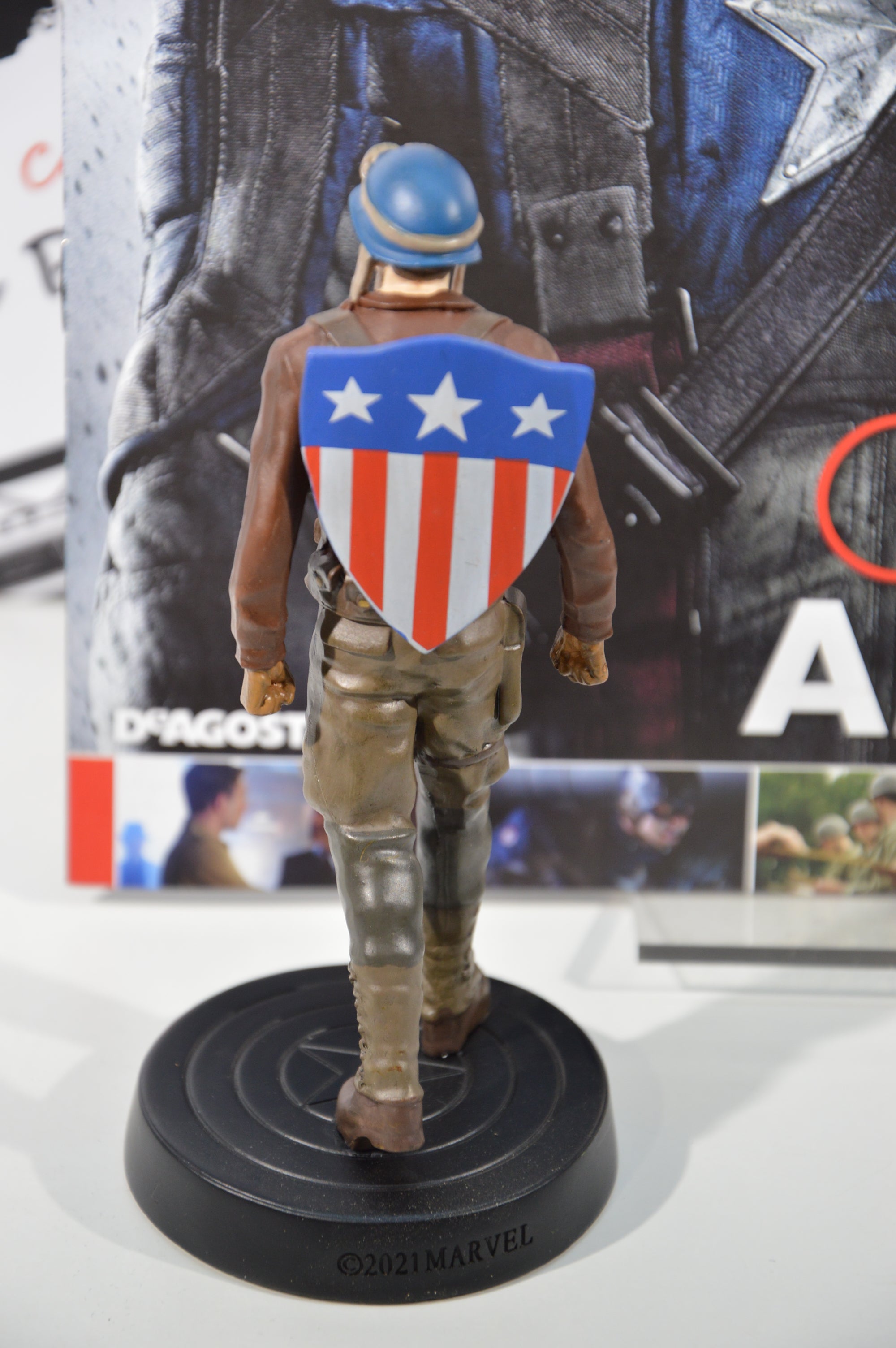 Capitan America primo vendicatore Marvel movie collection 34 Eaglemoss Statuetta Marvel