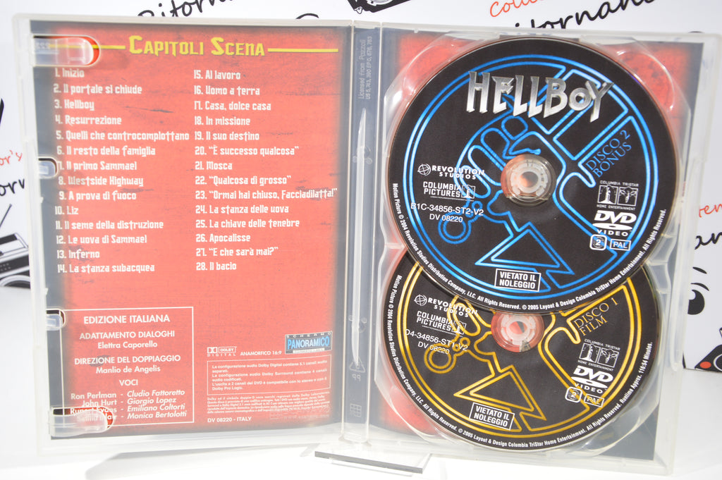 Hellboy Dvd Italiano edizioni 2 dischi