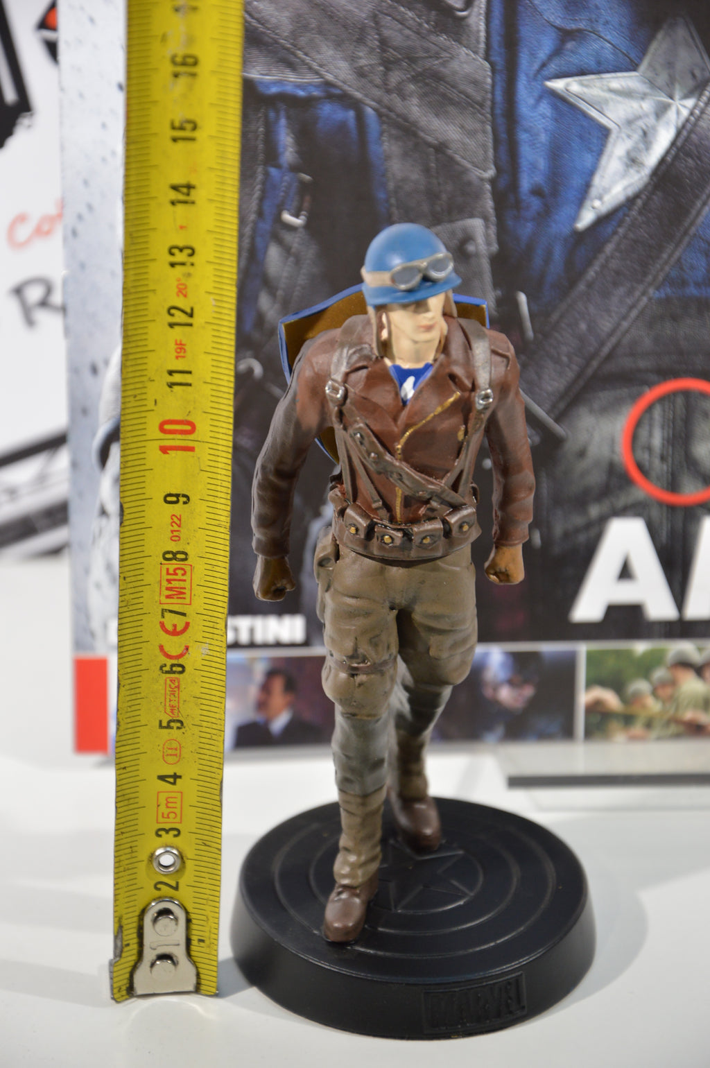 Capitan America primo vendicatore Marvel movie collection 34 Eaglemoss Statuetta Marvel