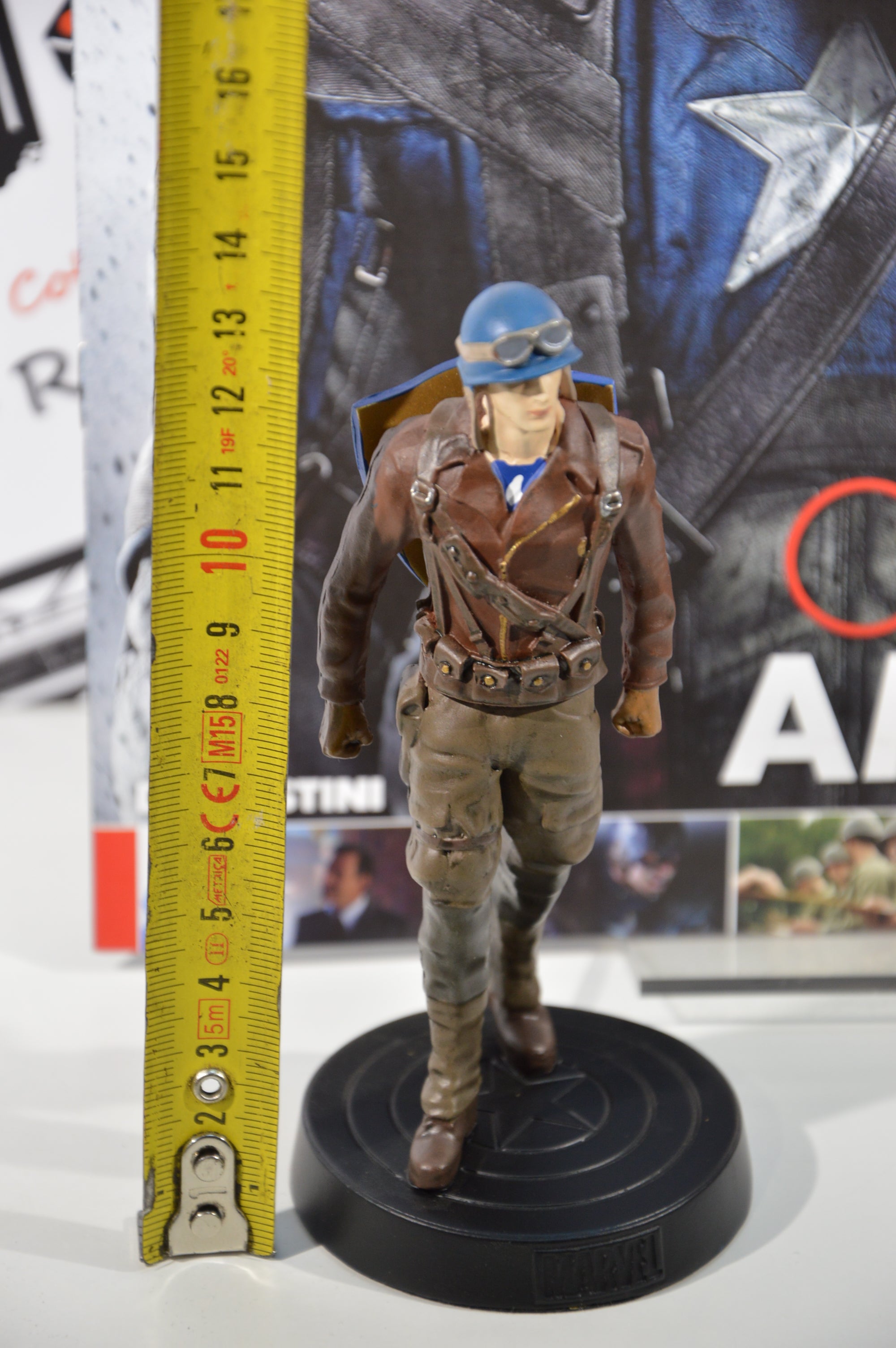 Capitan America primo vendicatore Marvel movie collection 34 Eaglemoss Statuetta Marvel