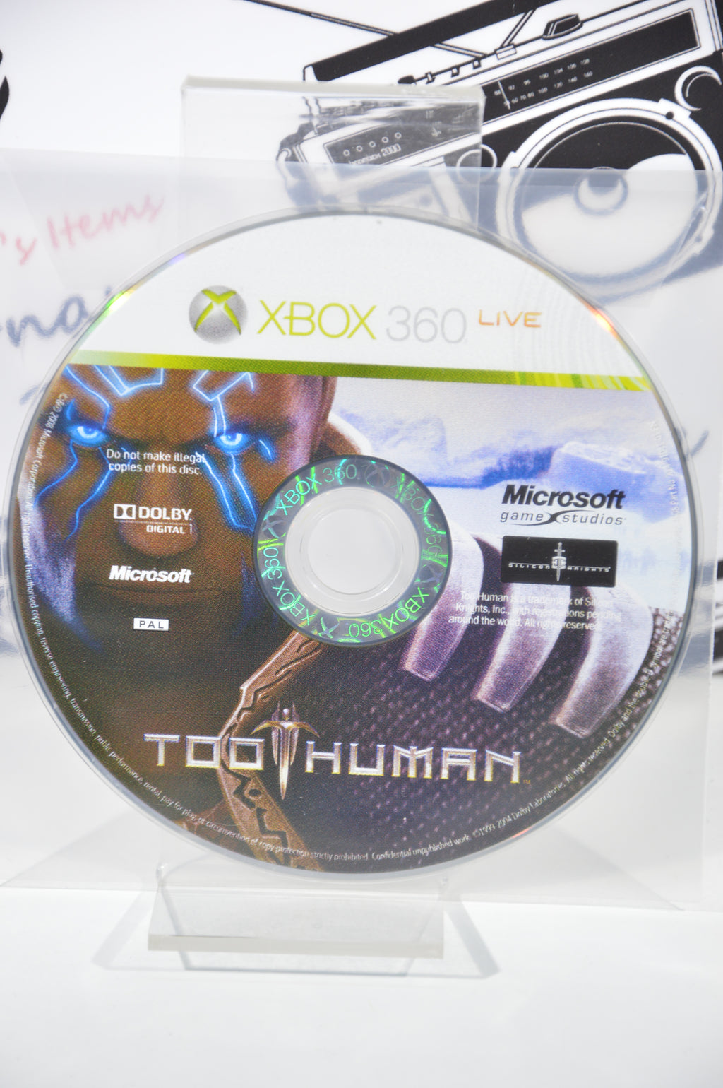 Too Human Xbox 360 16+ Multilingua SOLO DISCO
