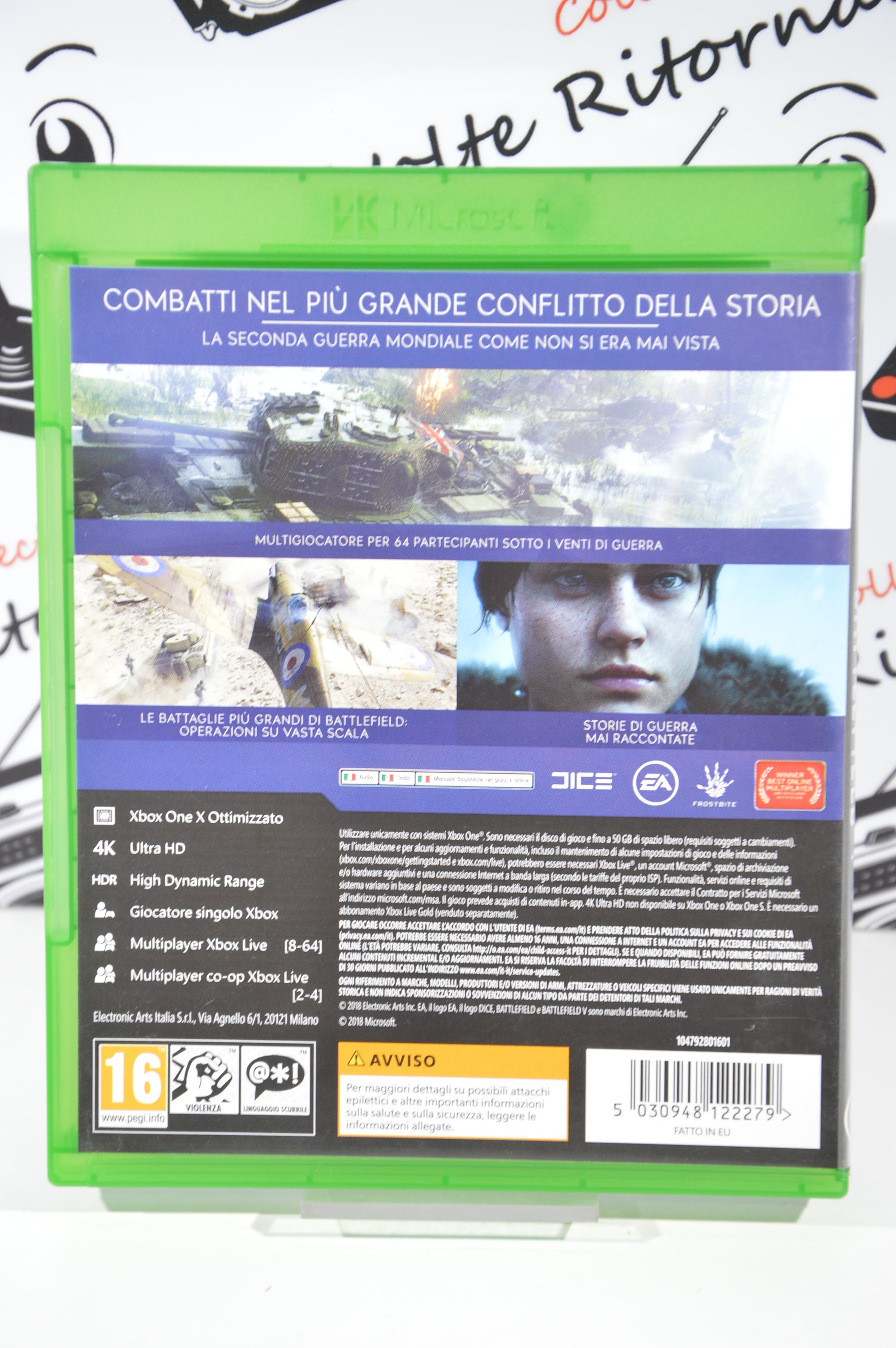 Battlefield V XBox One 16+ Multilingua