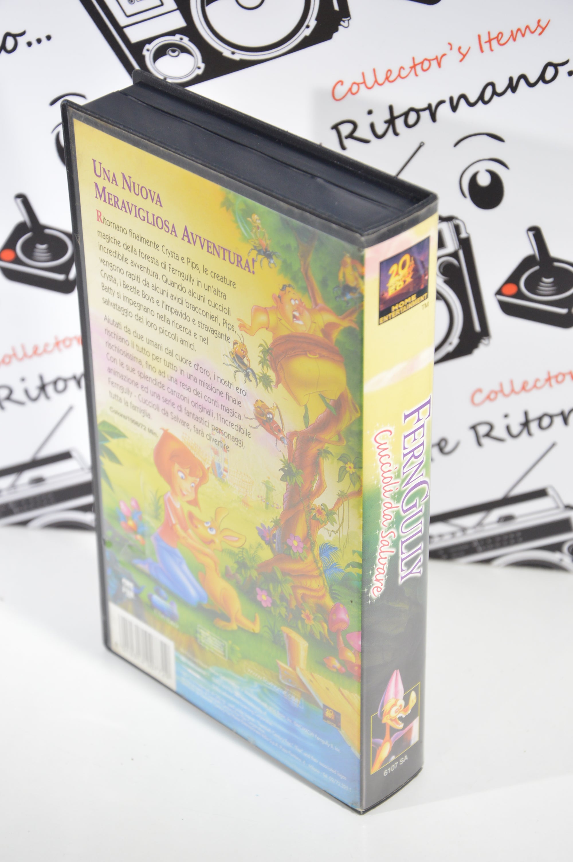Fern Gully cuccioli da salvare VHS vintage