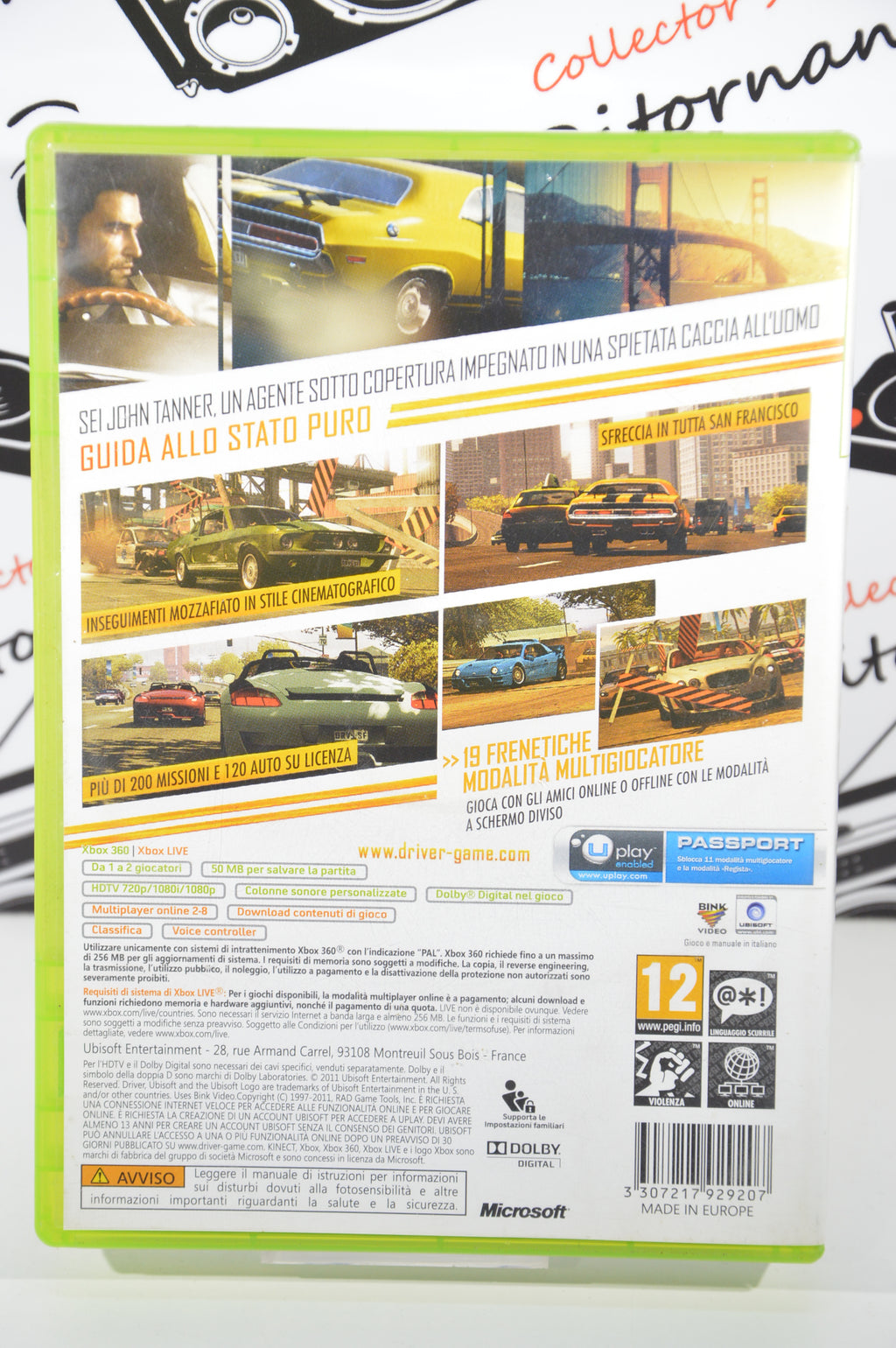 Driver San Francisco Xbox 360 12+ Multilingua