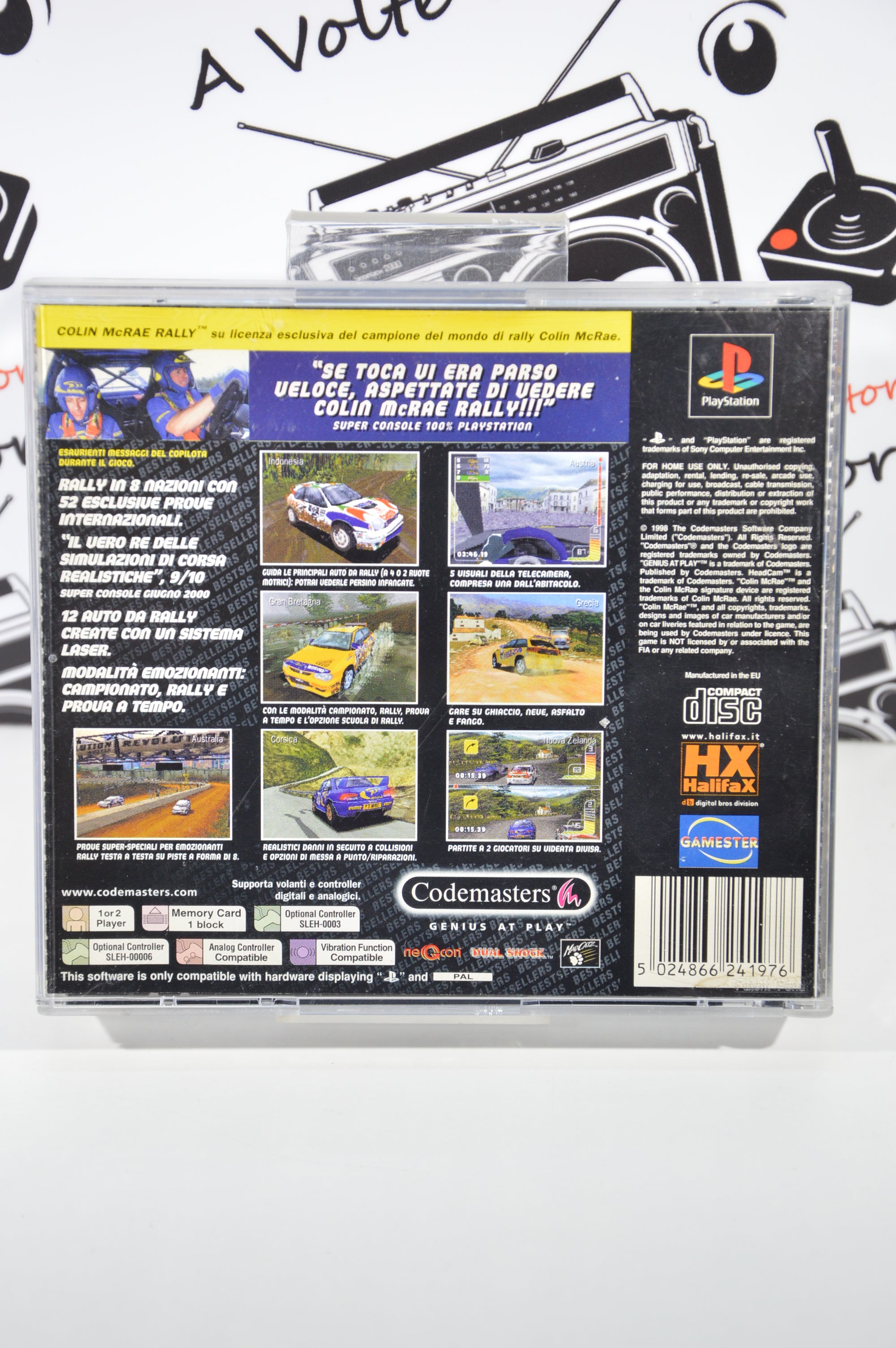 Colin Mcrae Rally PlayStation 1 3+ ITA