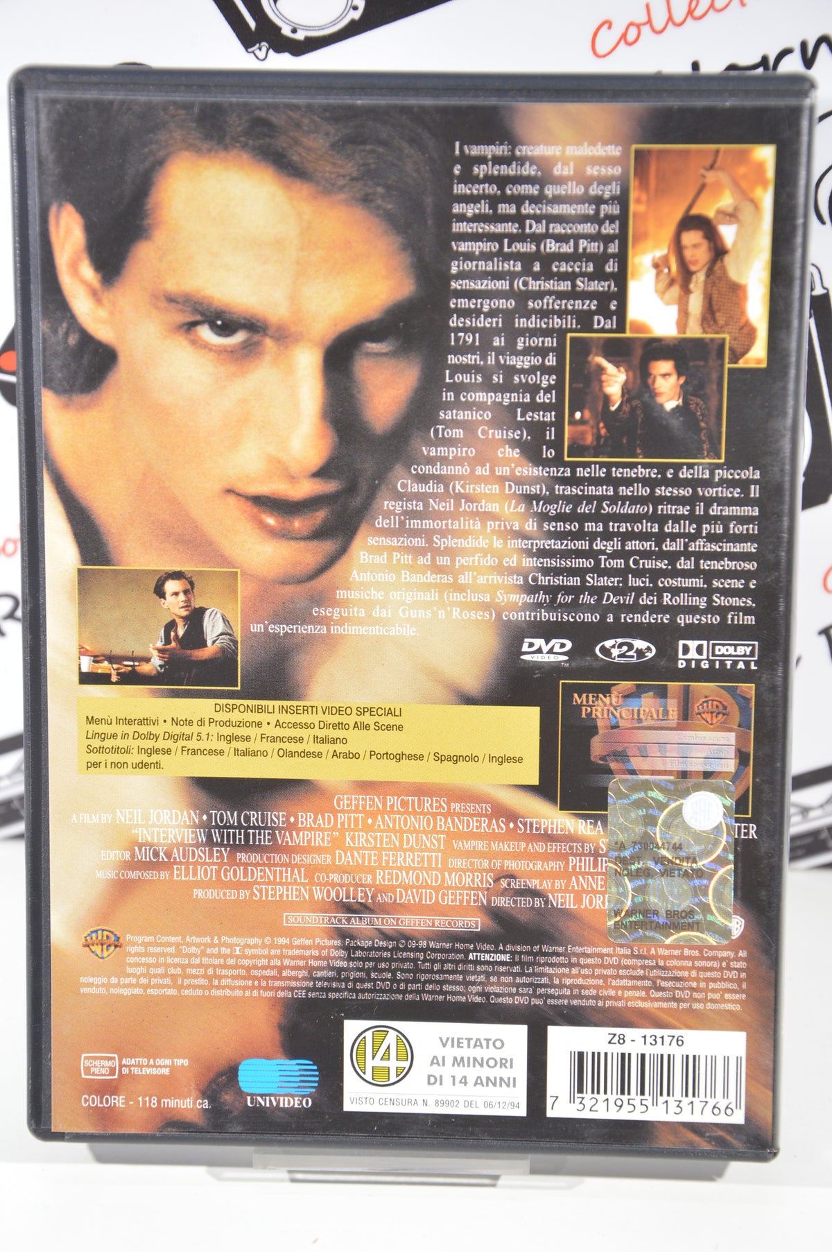 Intervista col vampiro Dvd Italiano