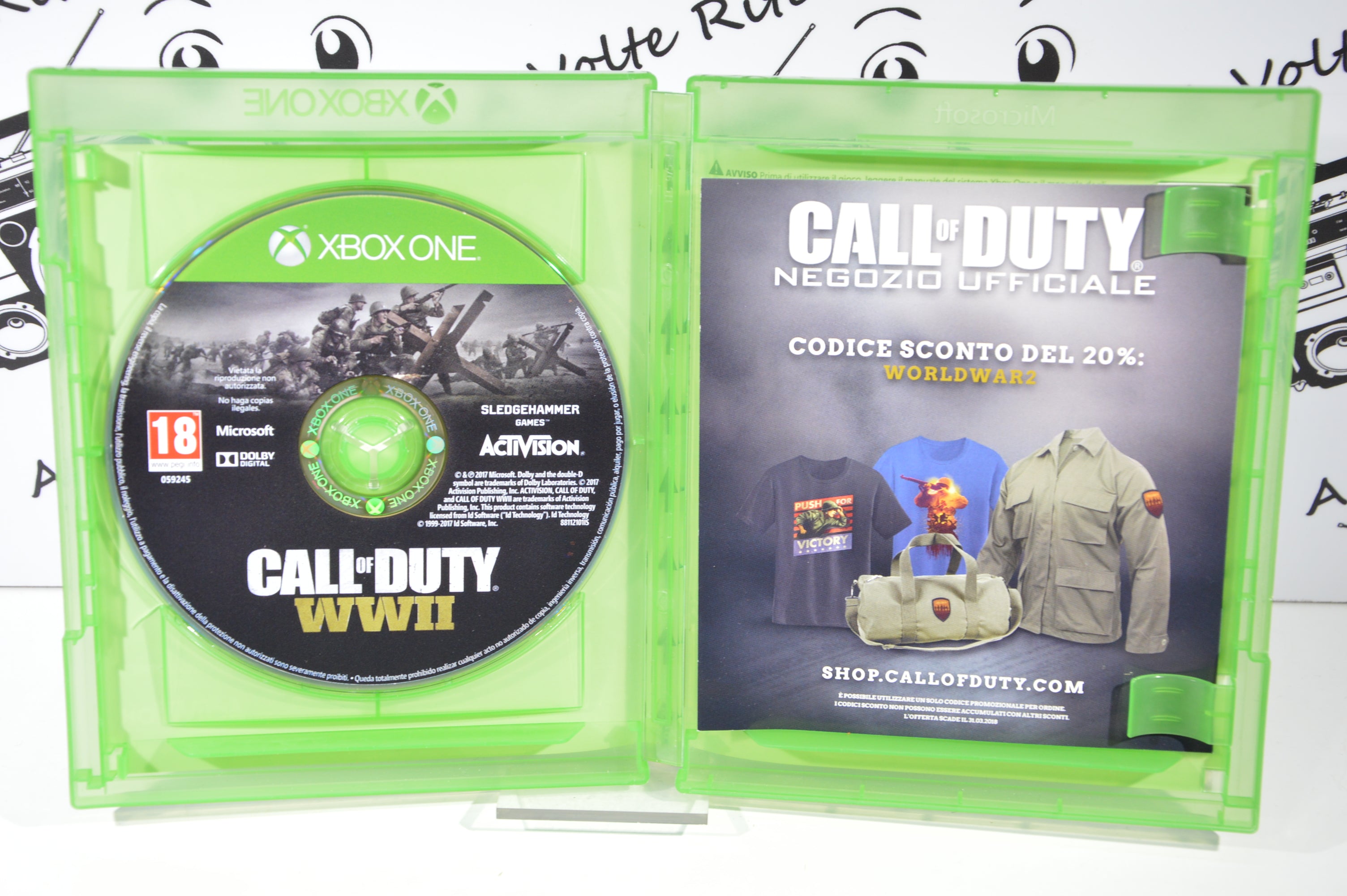 Call of Duty WWII XBox One 18+ Multilingua