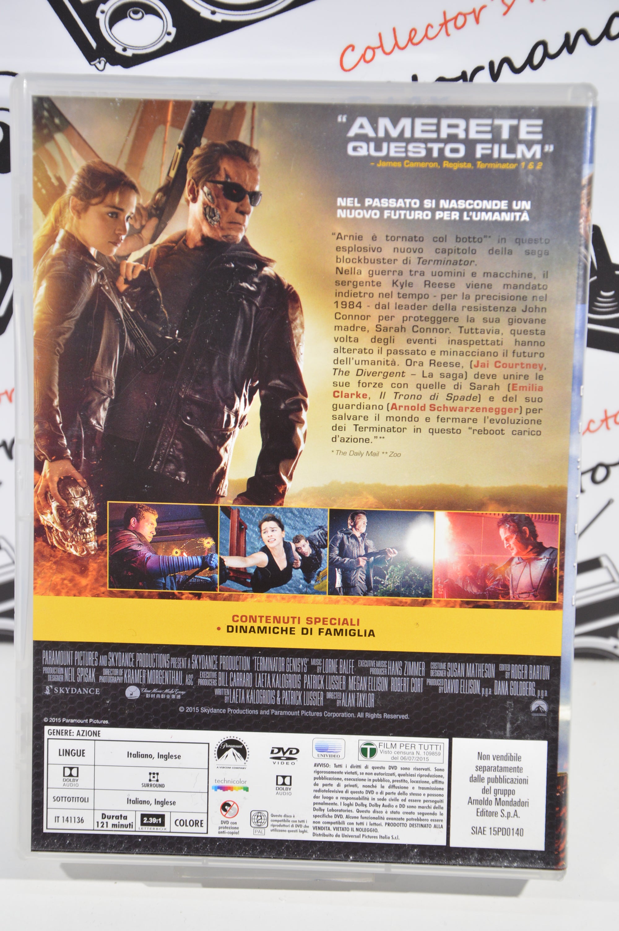 Terminator Genisys Dvd Italiano collezione