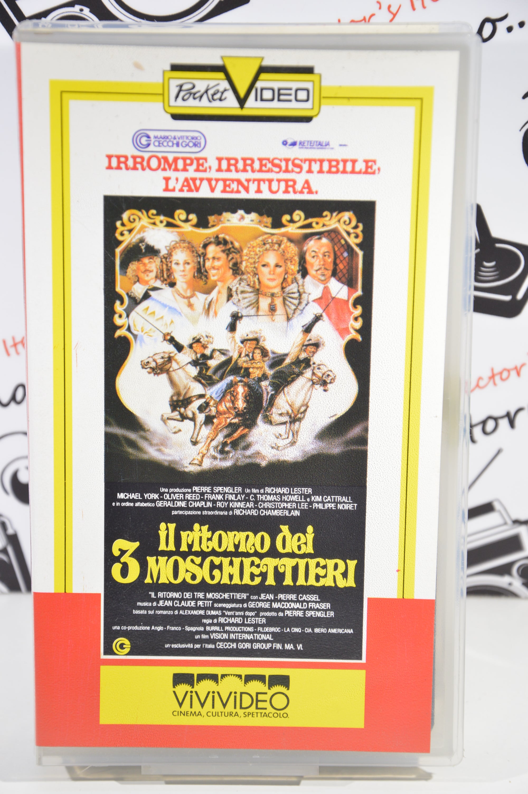 Il ritorno dei 3 moschettieri VHS vintage