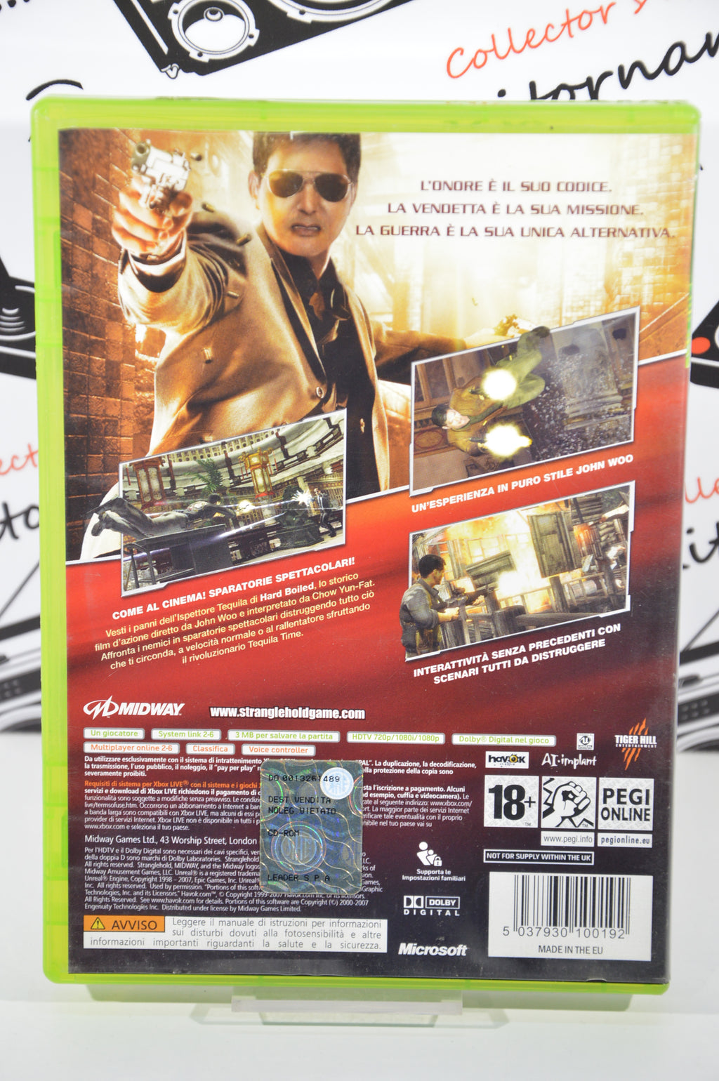 John Woo presents Stranglehold Xbox 360 18+ Multilingua