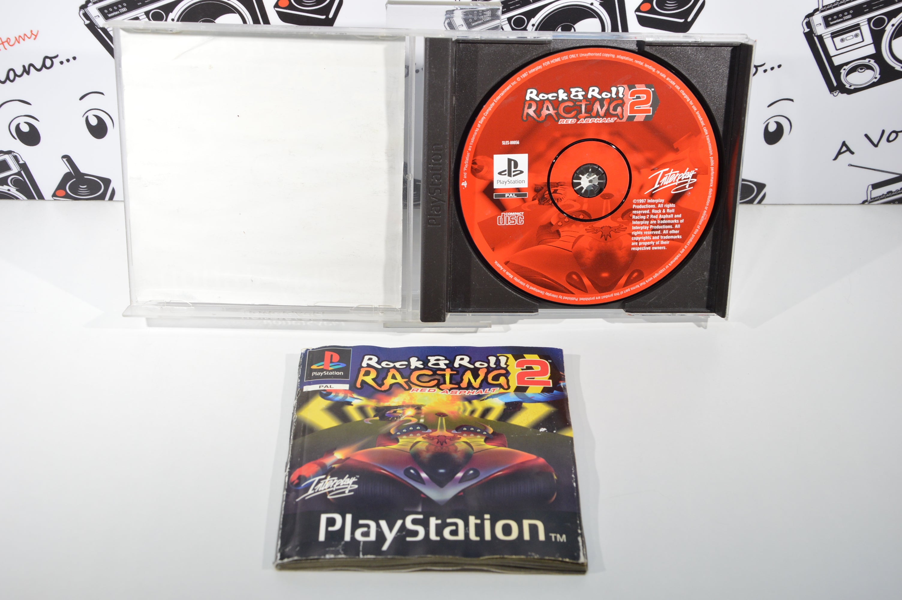 Rock e Roll racing 2 PlayStation 1 3+ lingua inglese