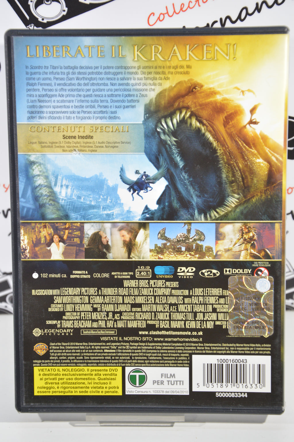 Scontro tra titani Dvd Italiano