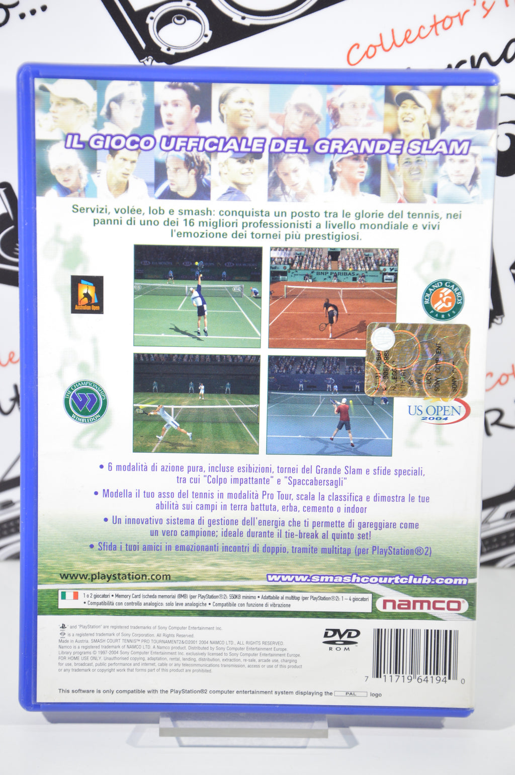 Smash court Tennis pro tournament 2 PlayStation 2 3+ Multilingua