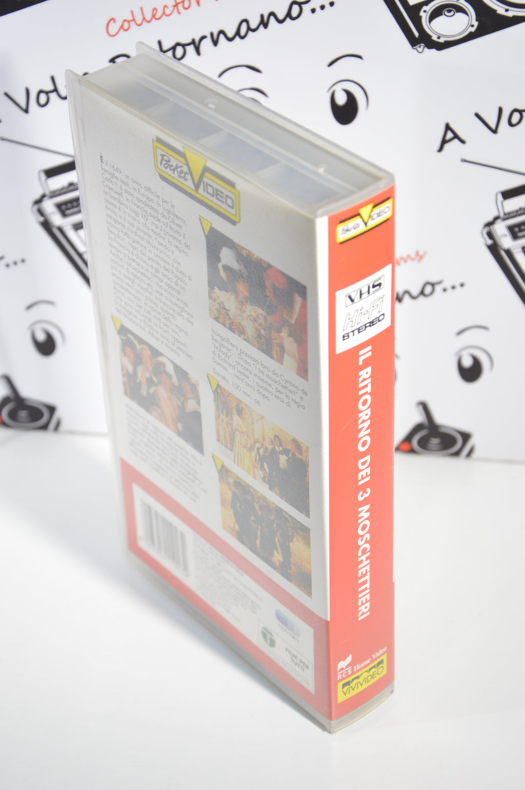 Il ritorno dei 3 moschettieri VHS vintage