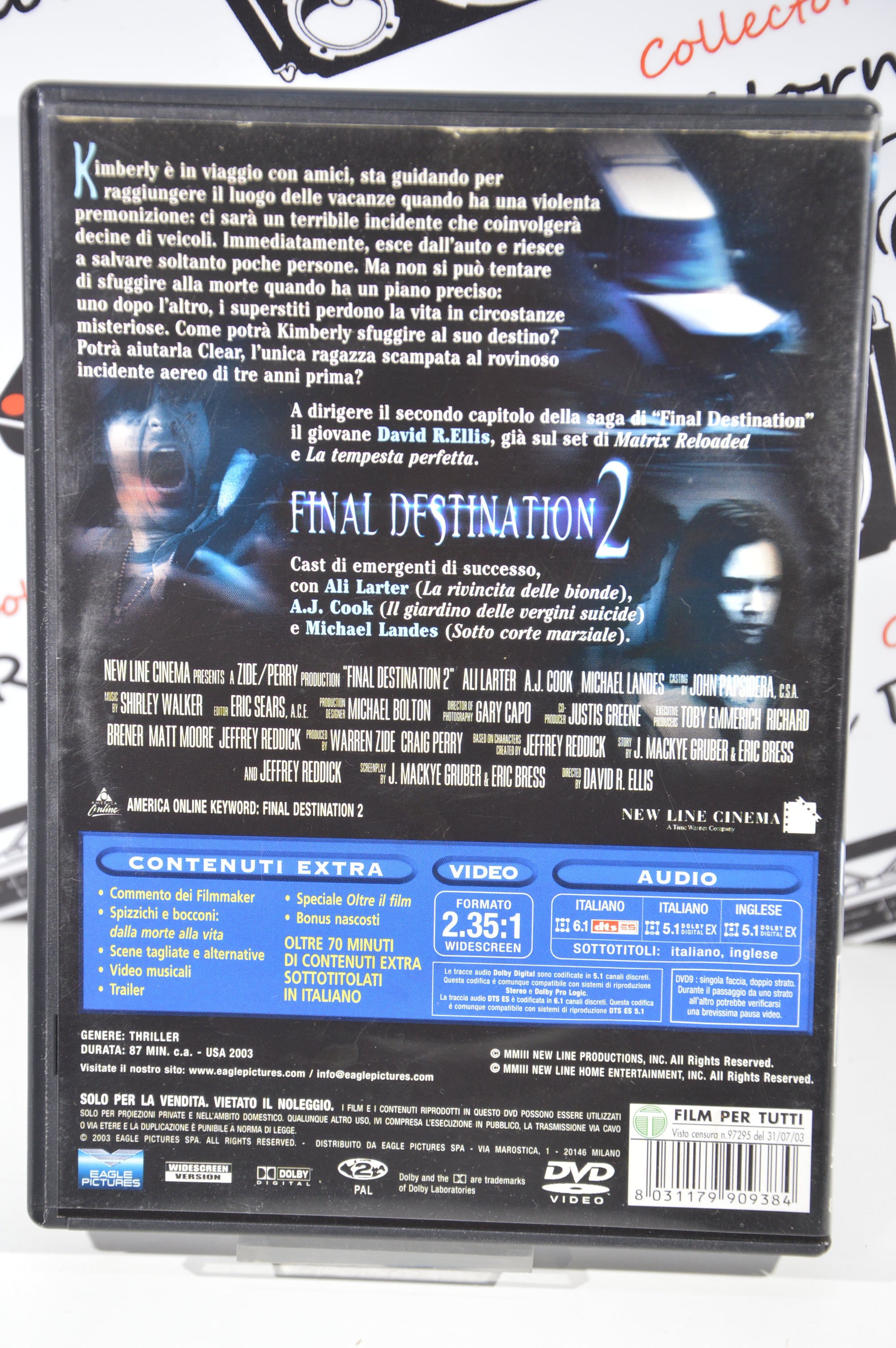 Final Destination 2 Dvd Italiano
