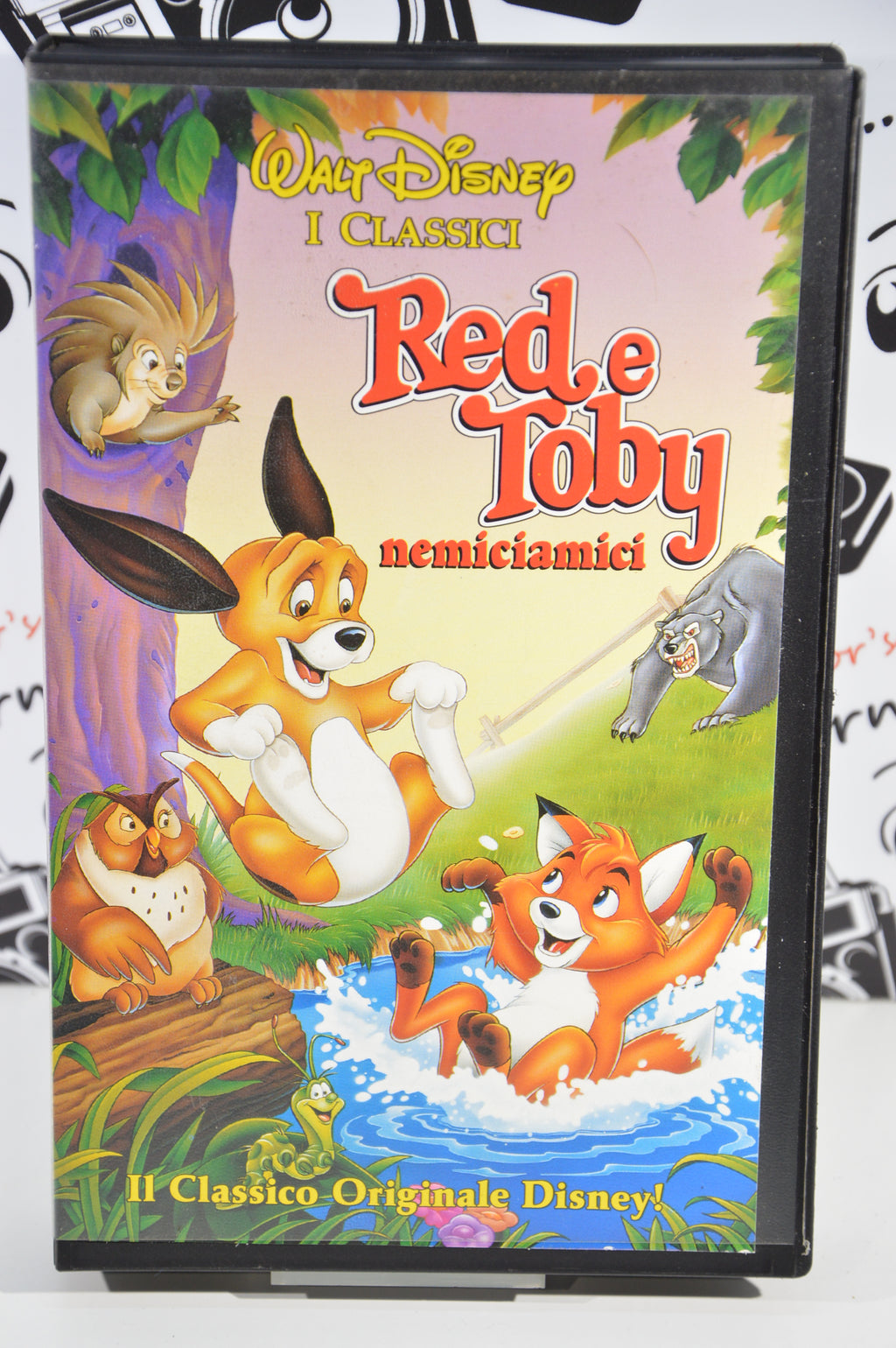 Red e Toby nemiciamici VHS vintage