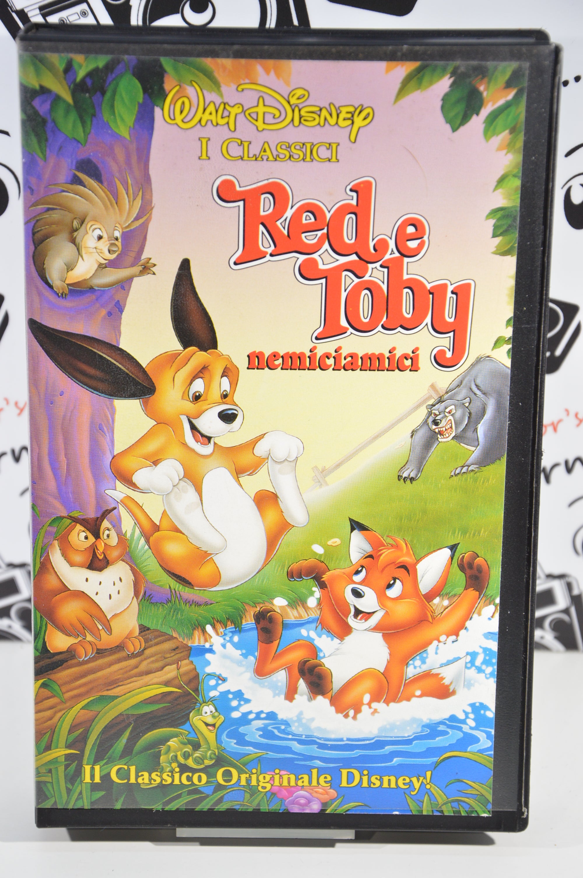 Red e Toby nemiciamici VHS vintage