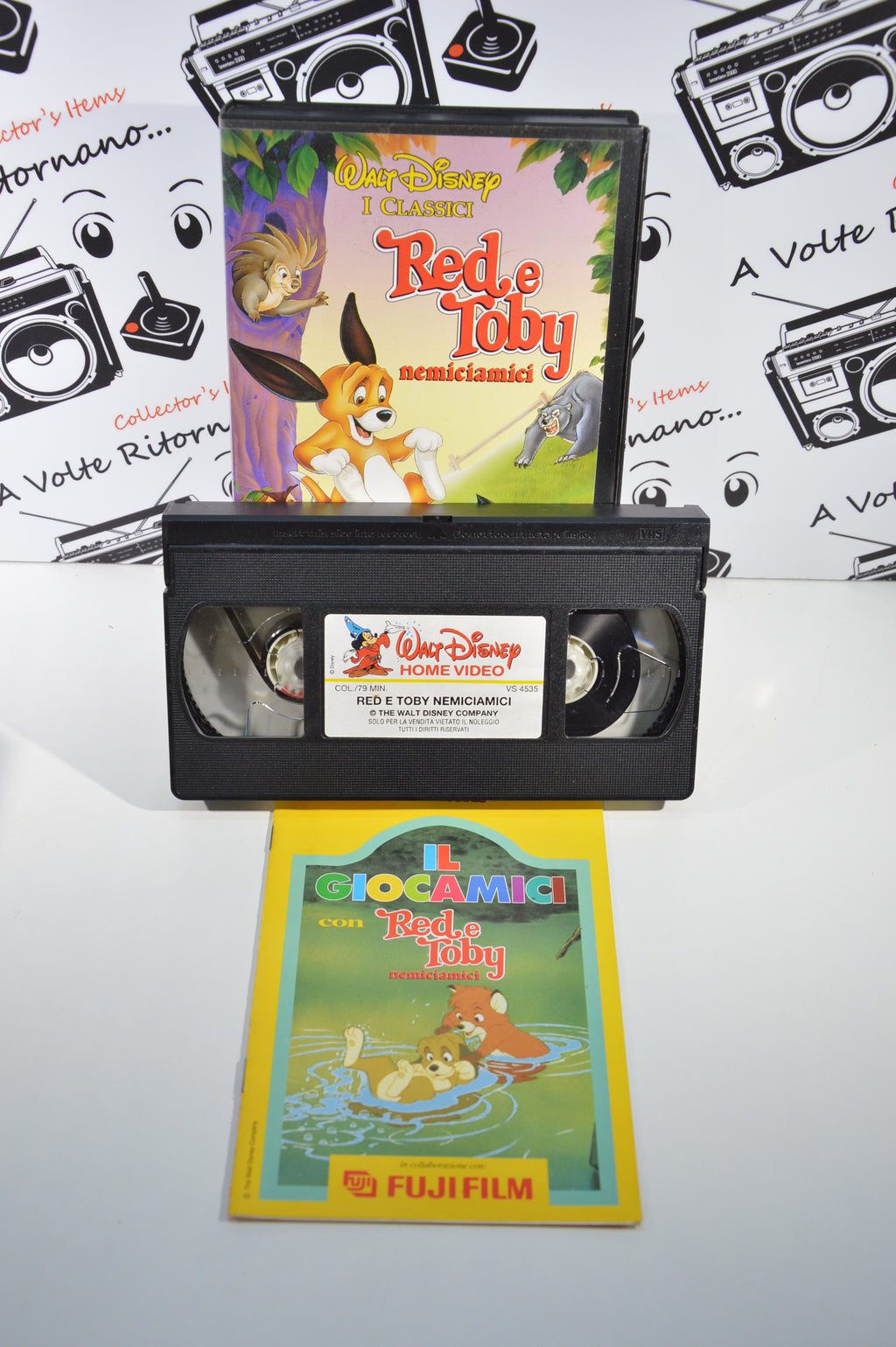 Red e Toby nemiciamici VHS vintage