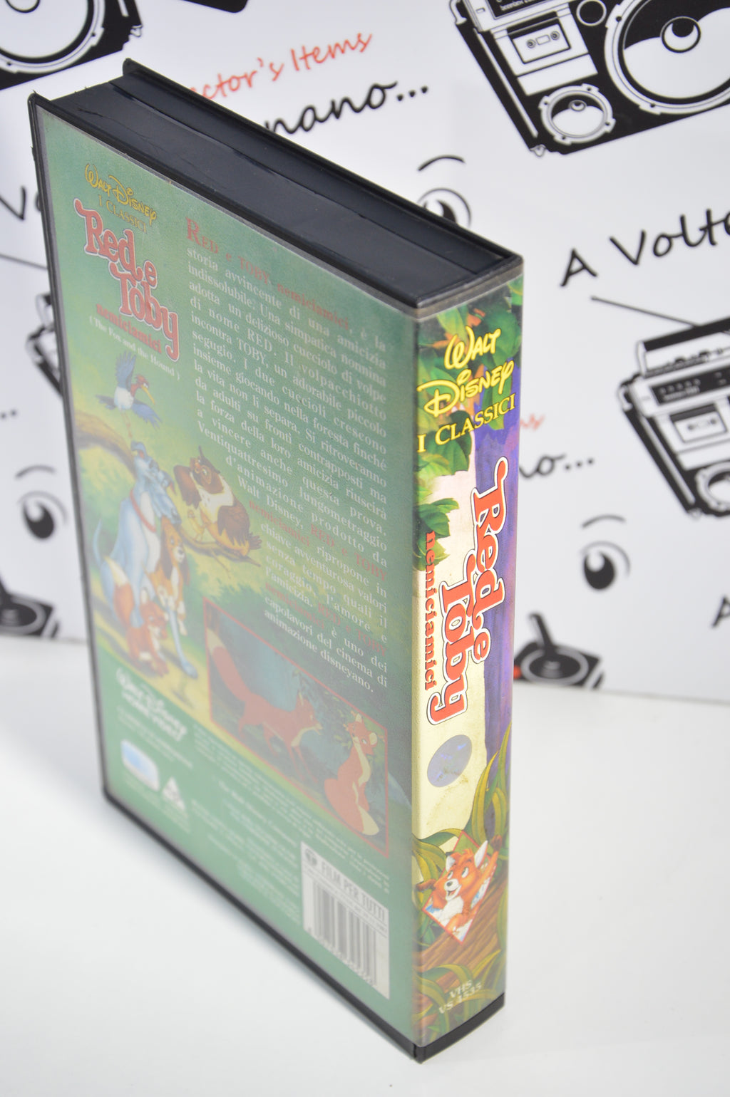 Red e Toby nemiciamici VHS vintage