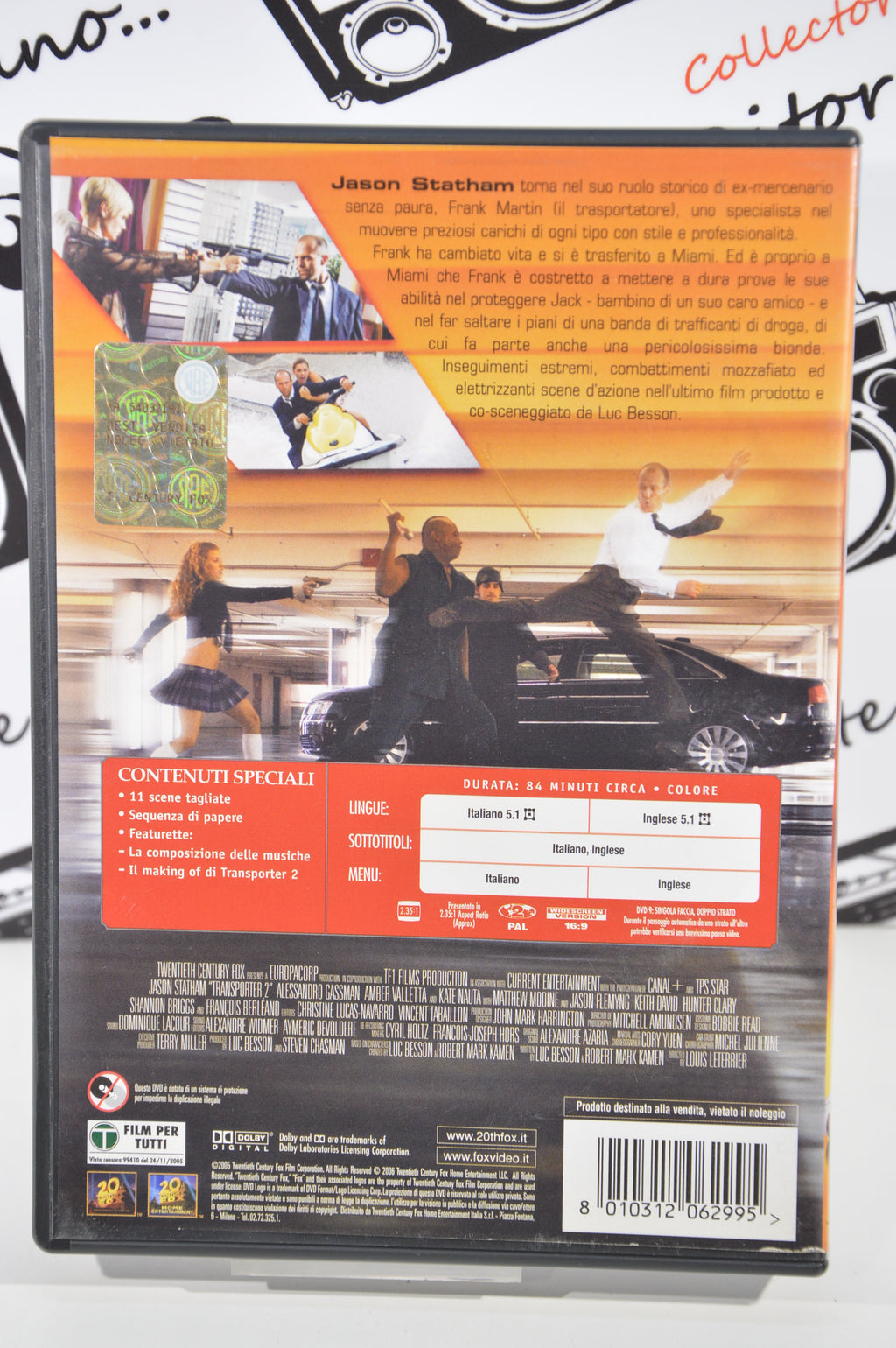 Transporter extreme Dvd Italiano