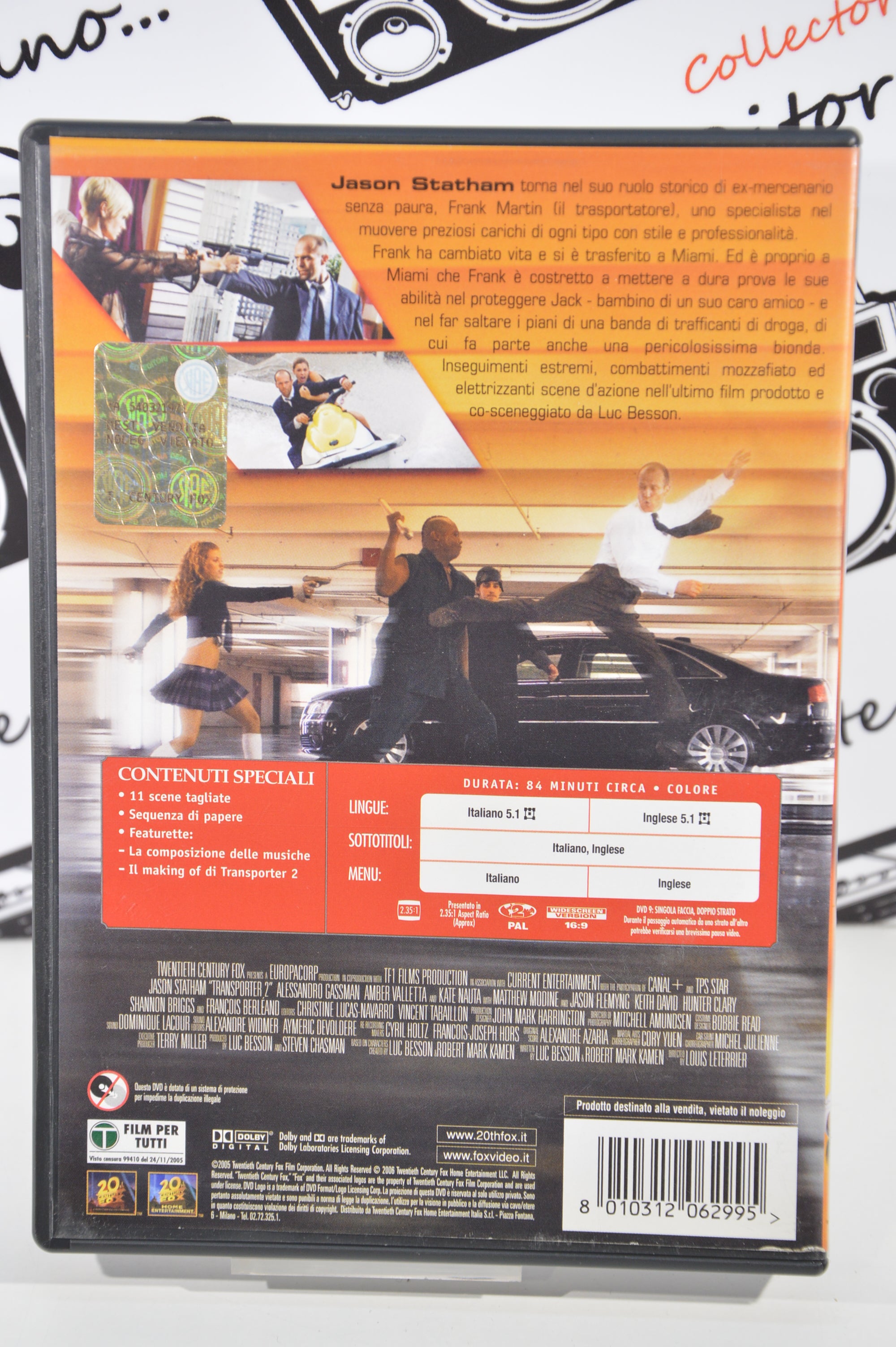 Transporter extreme Dvd Italiano