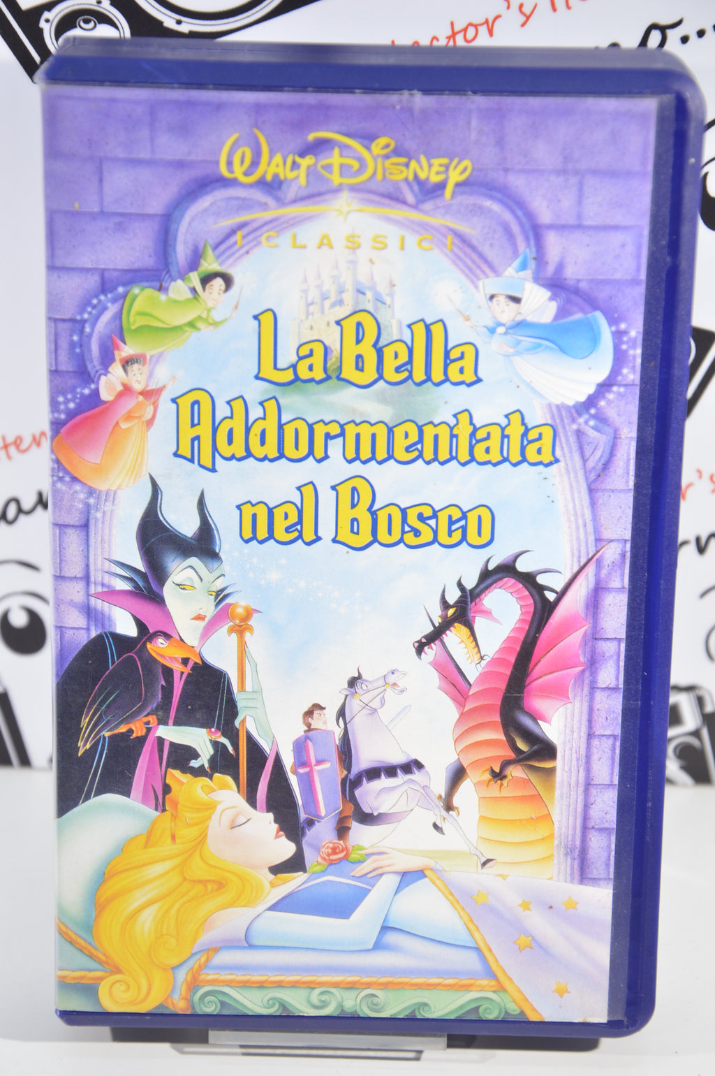 La bella addormentata nel bosco VHS vintage