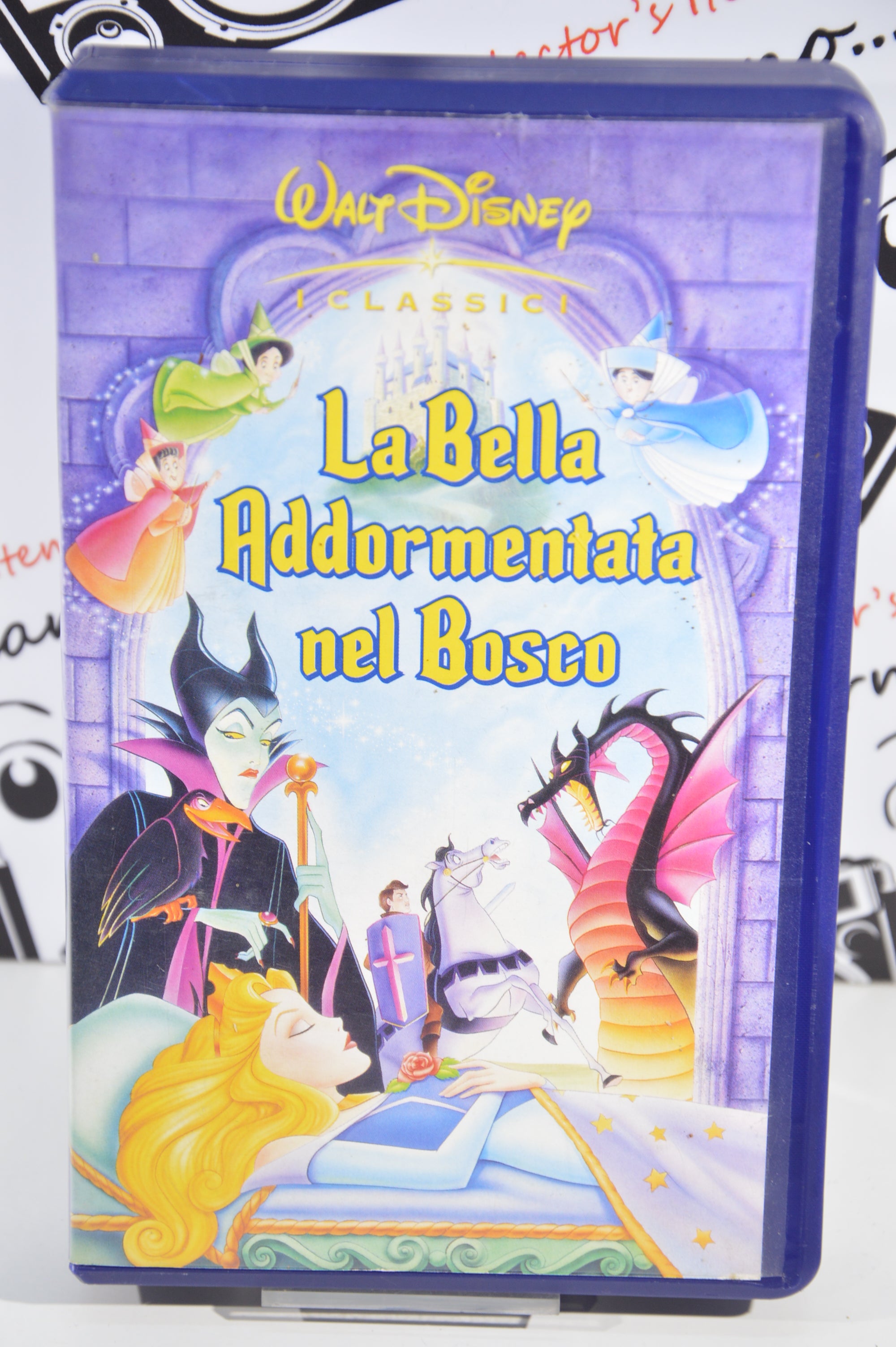 La bella addormentata nel bosco VHS vintage