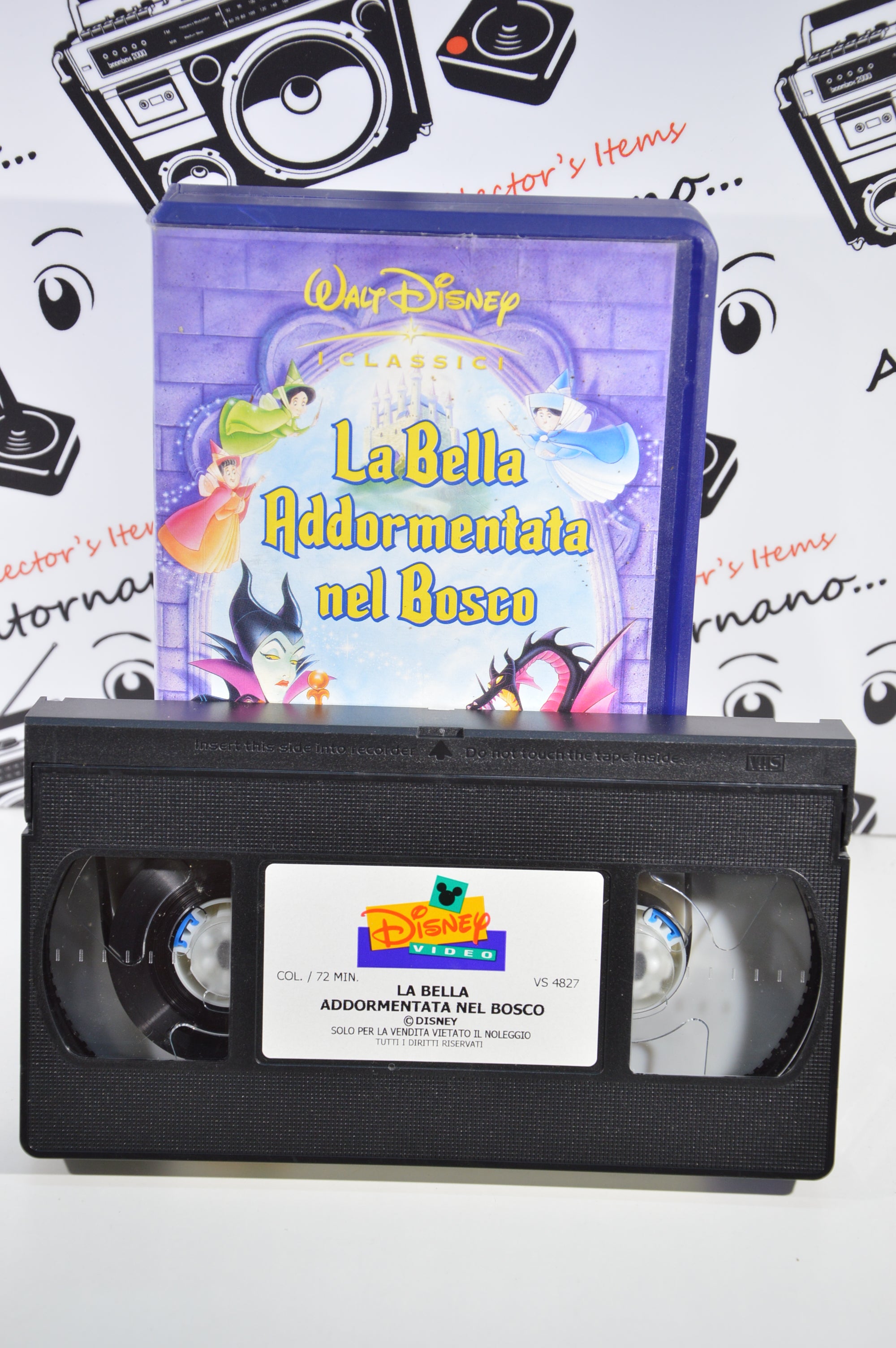 La bella addormentata nel bosco VHS vintage