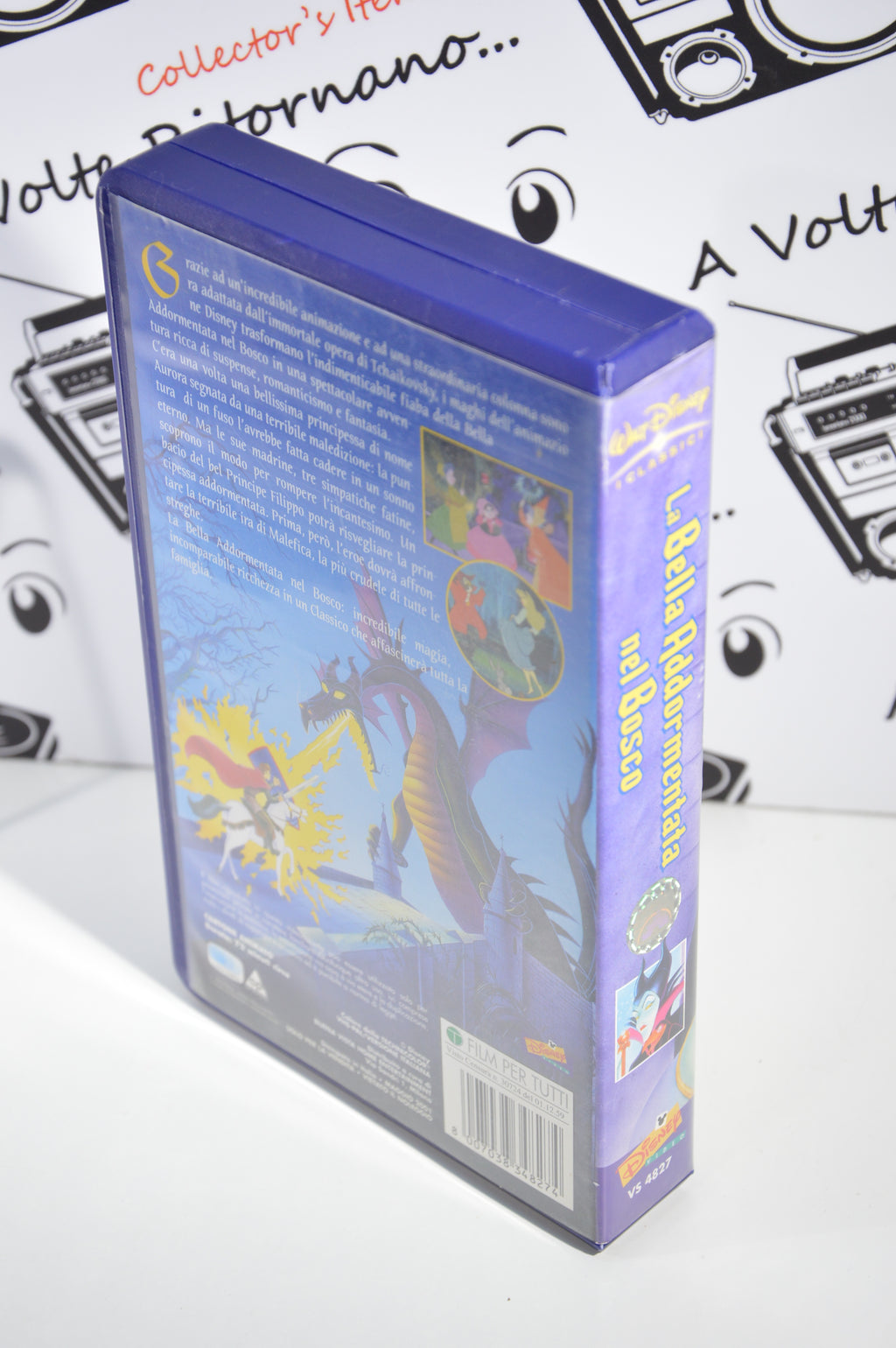 La bella addormentata nel bosco VHS vintage