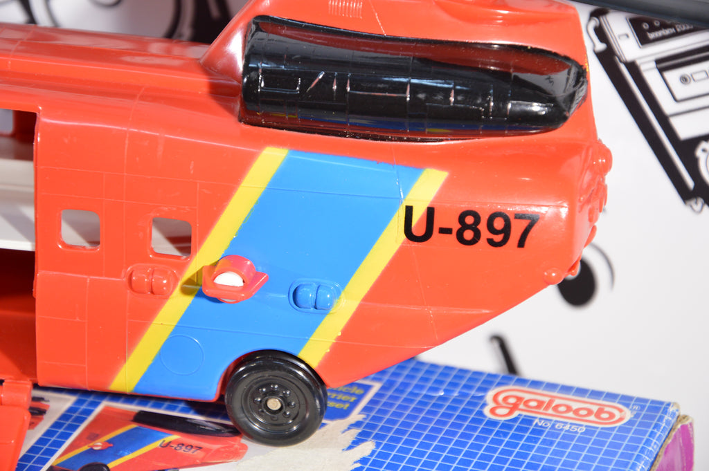 Micro Machines Transport Chopper Galoob 1989 con scatola