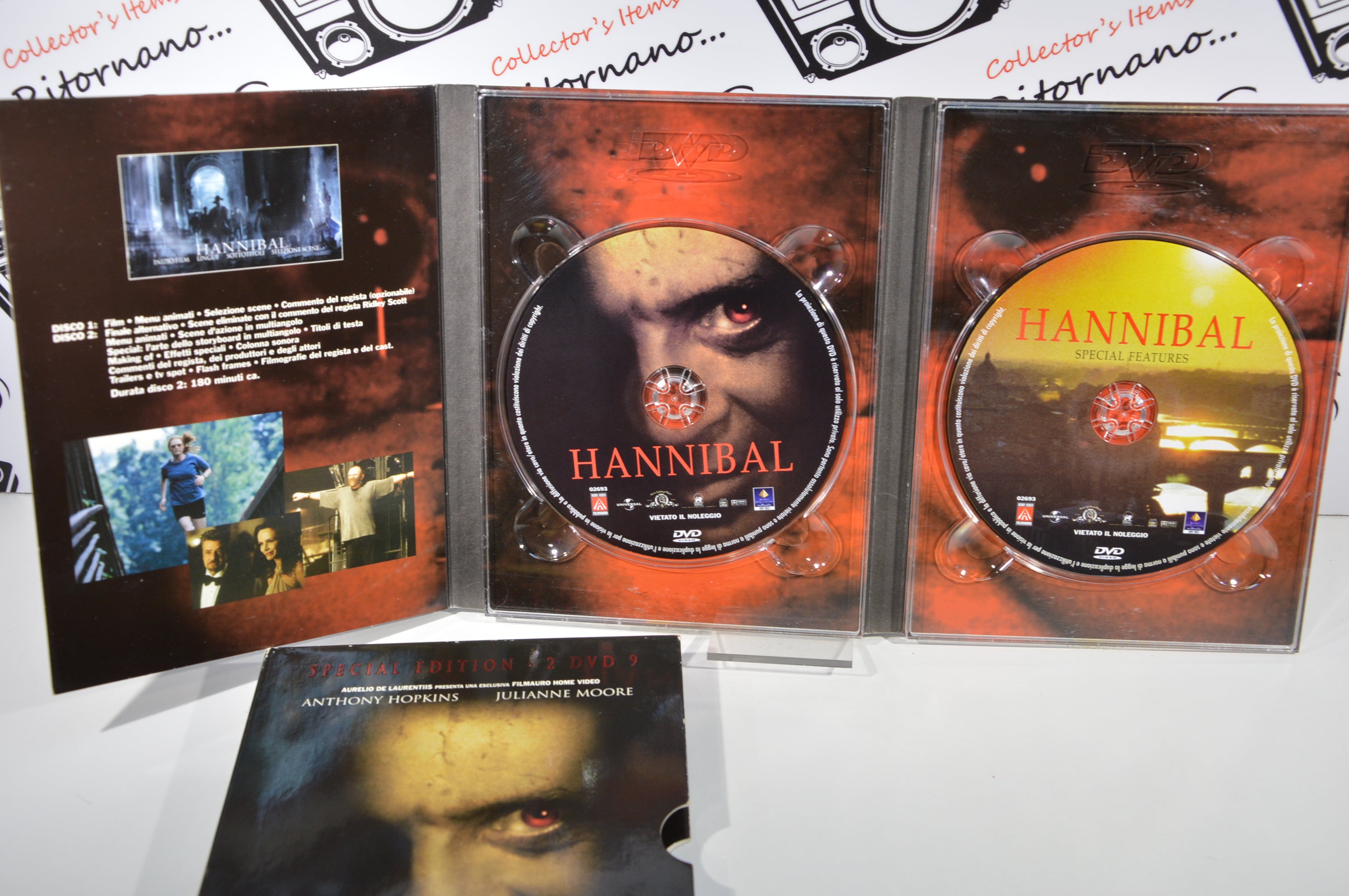 Hannibal Dvd Italiano edizione 2 dvd