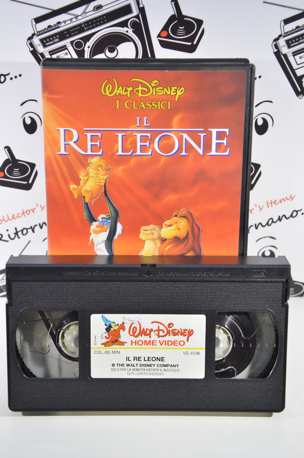 Il Re leone VHS vintage