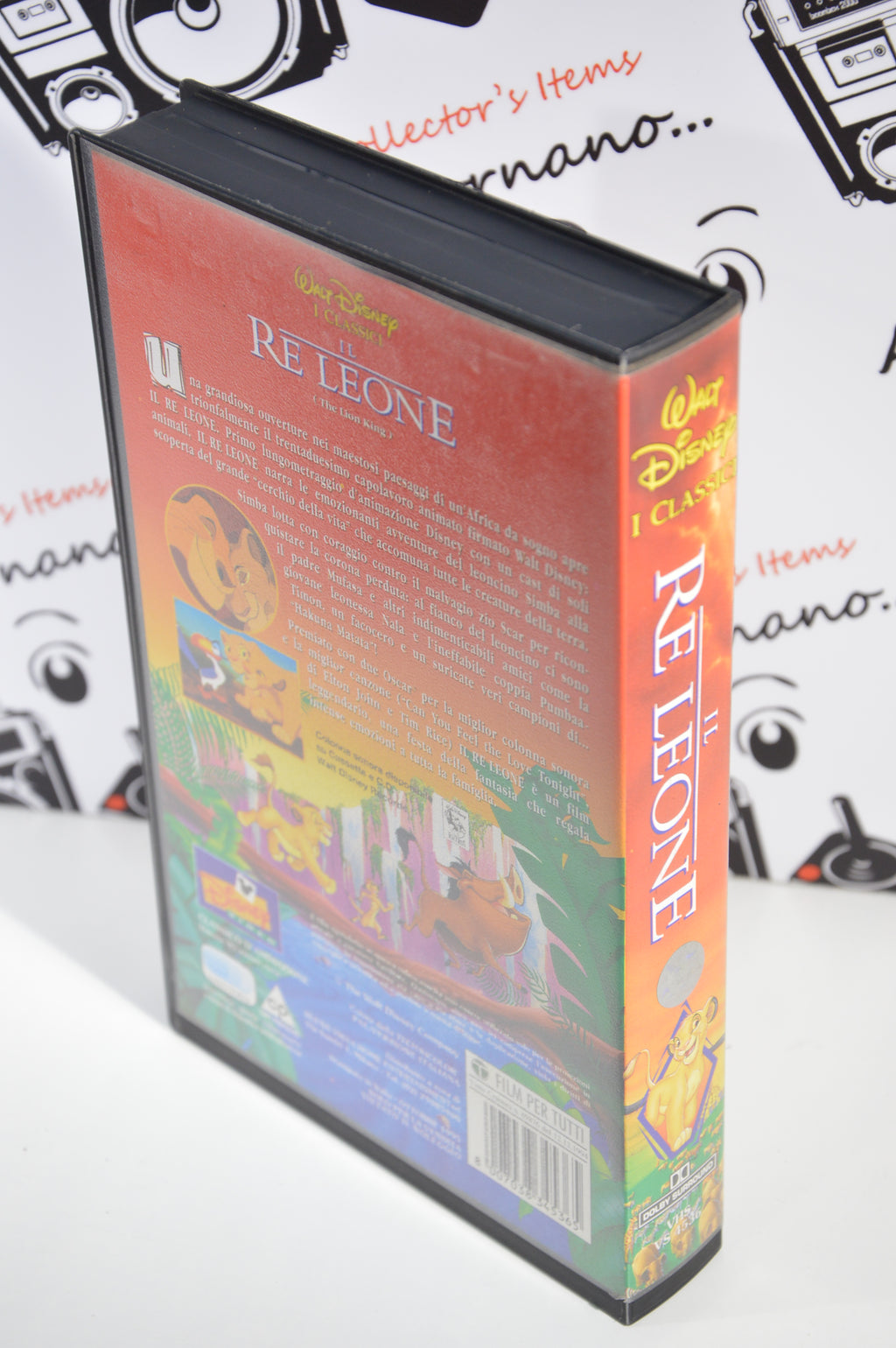 Il Re leone VHS vintage