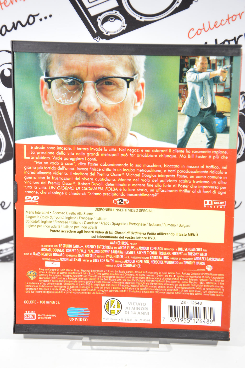 Un giorno di ordinaria follia Dvd Italiano Michael Douglas