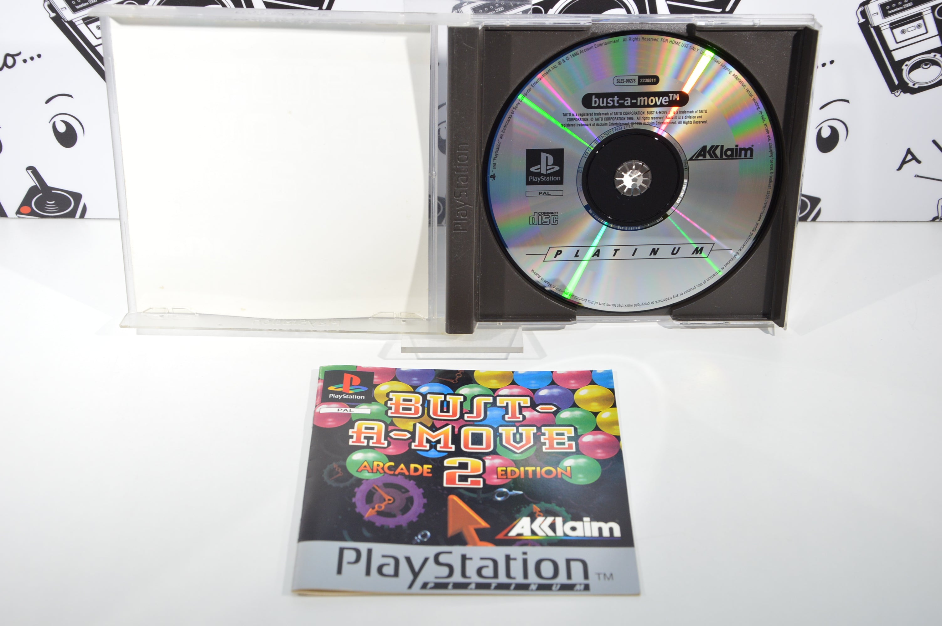 Bust a move 2 platinum PlayStation 1 3+ lingua inglese