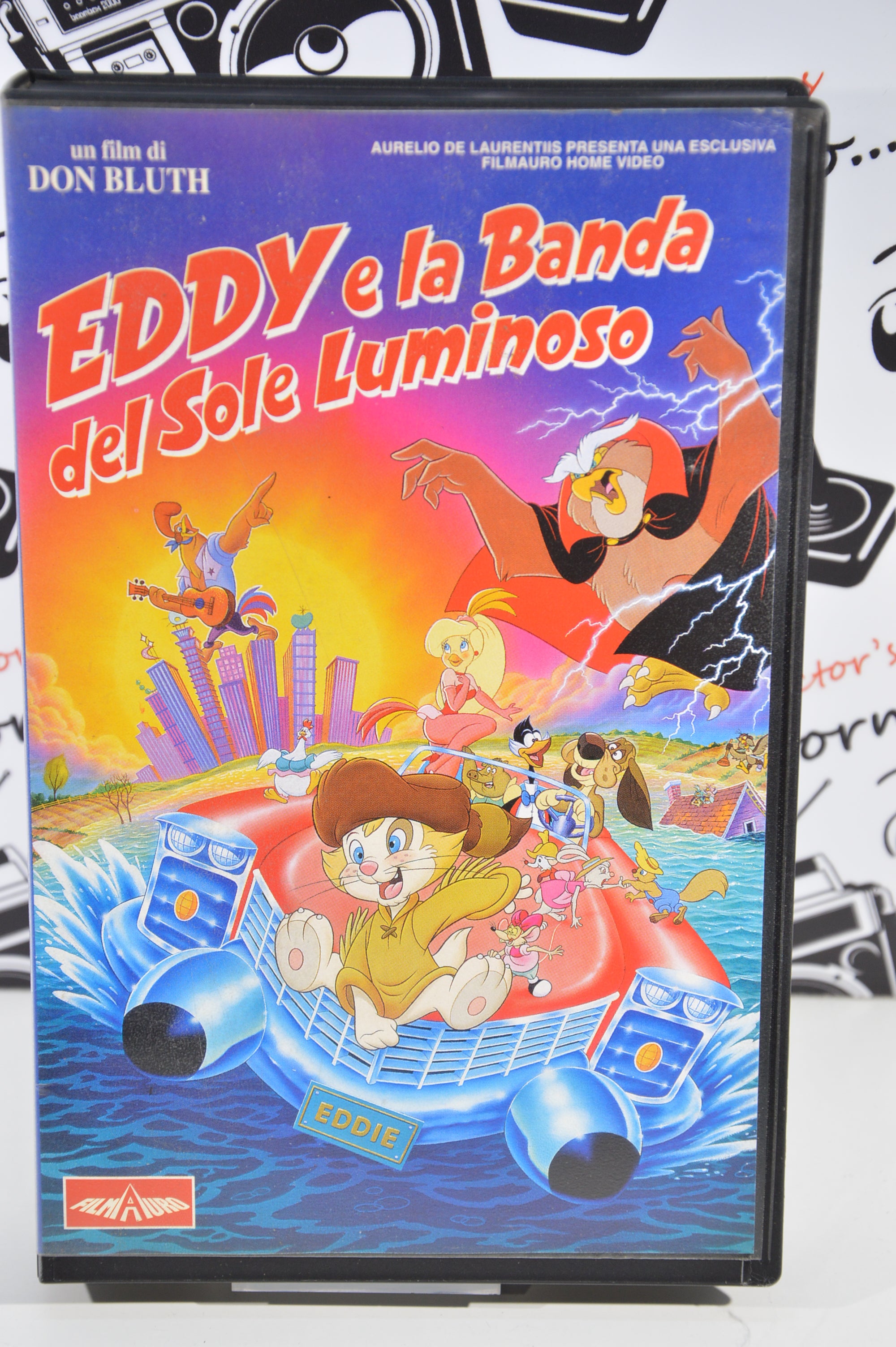 Eddy e la banda del sole luminoso VHS vintage