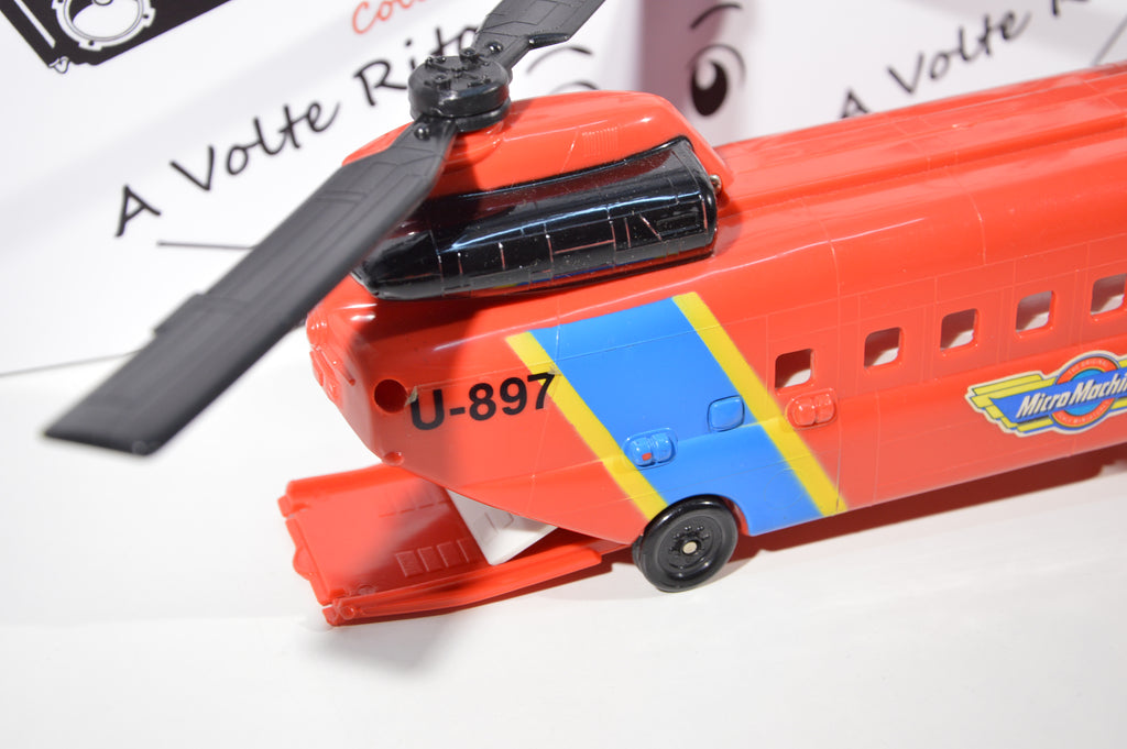 Micro Machines Transport Chopper Galoob 1989 con scatola