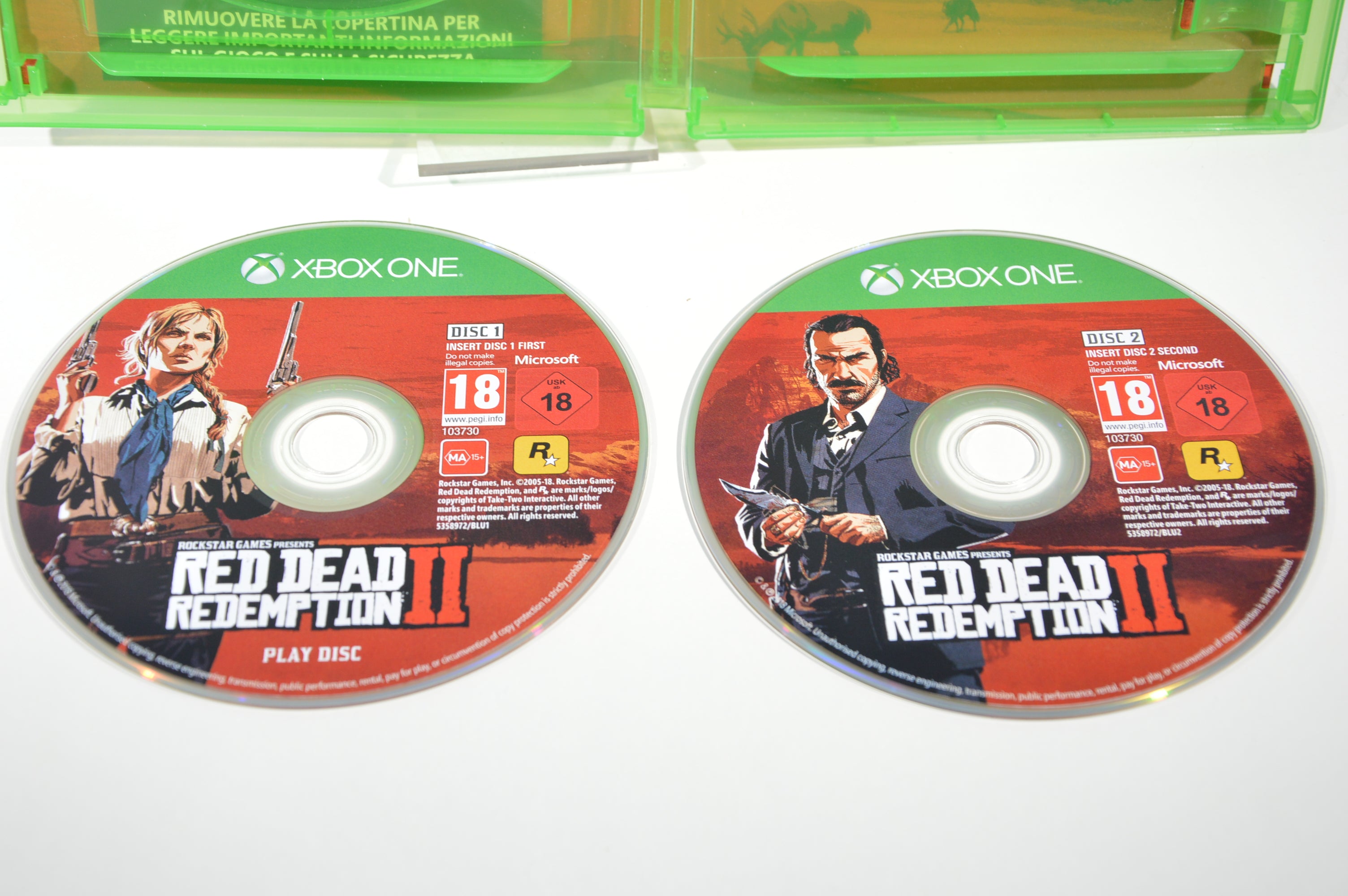 Red dead redemption II XBox One 18+ Multilingua
