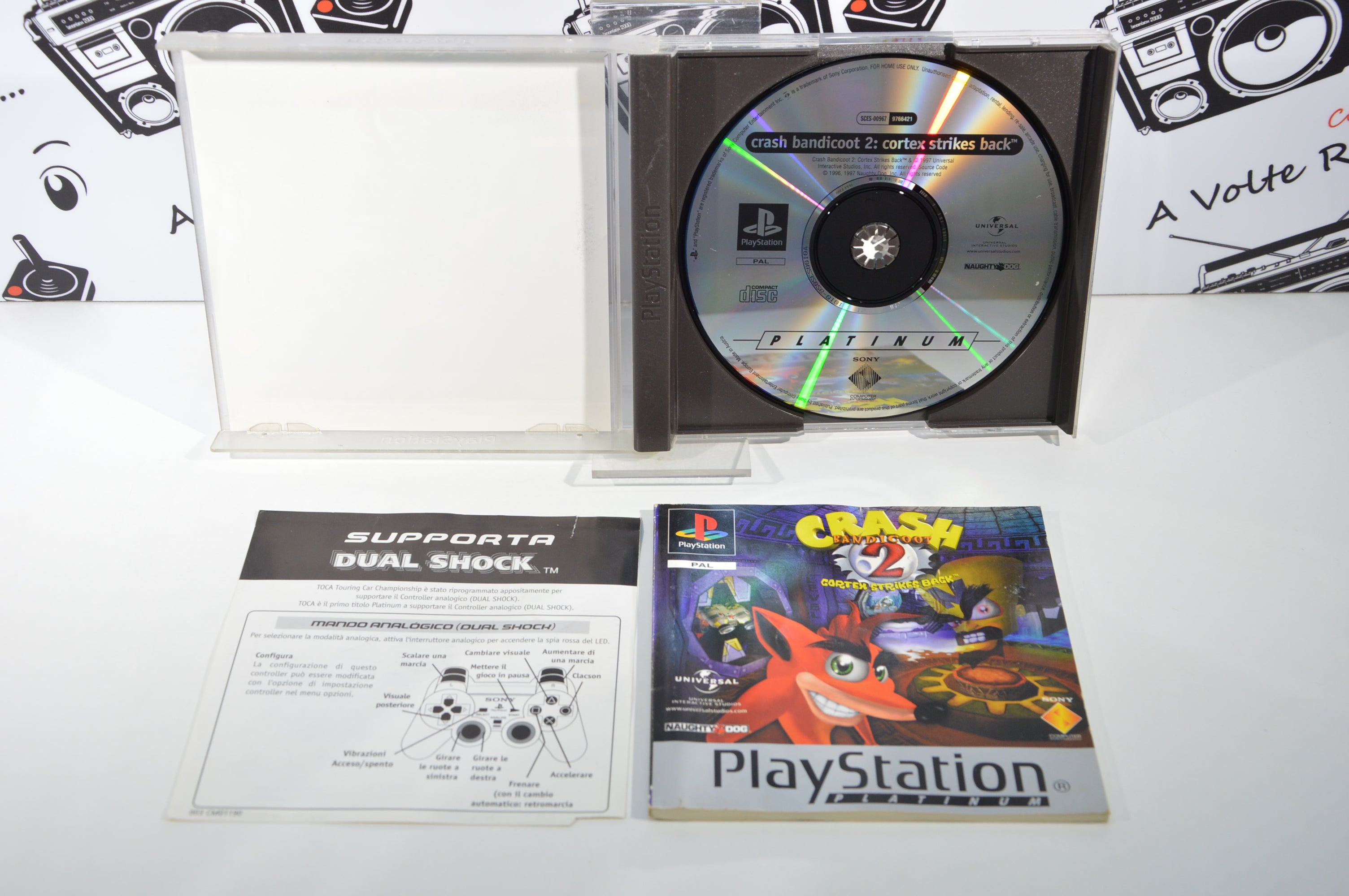 Crash Bandicoot 2 platinum PlayStation 1 3+ Multilingua