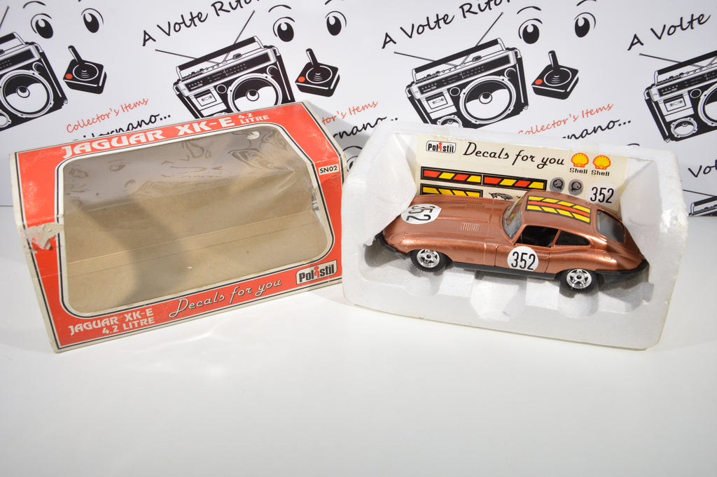 Jaguar XK-E 4.2 litre Polistil scala 1:25 die cast Decals for you