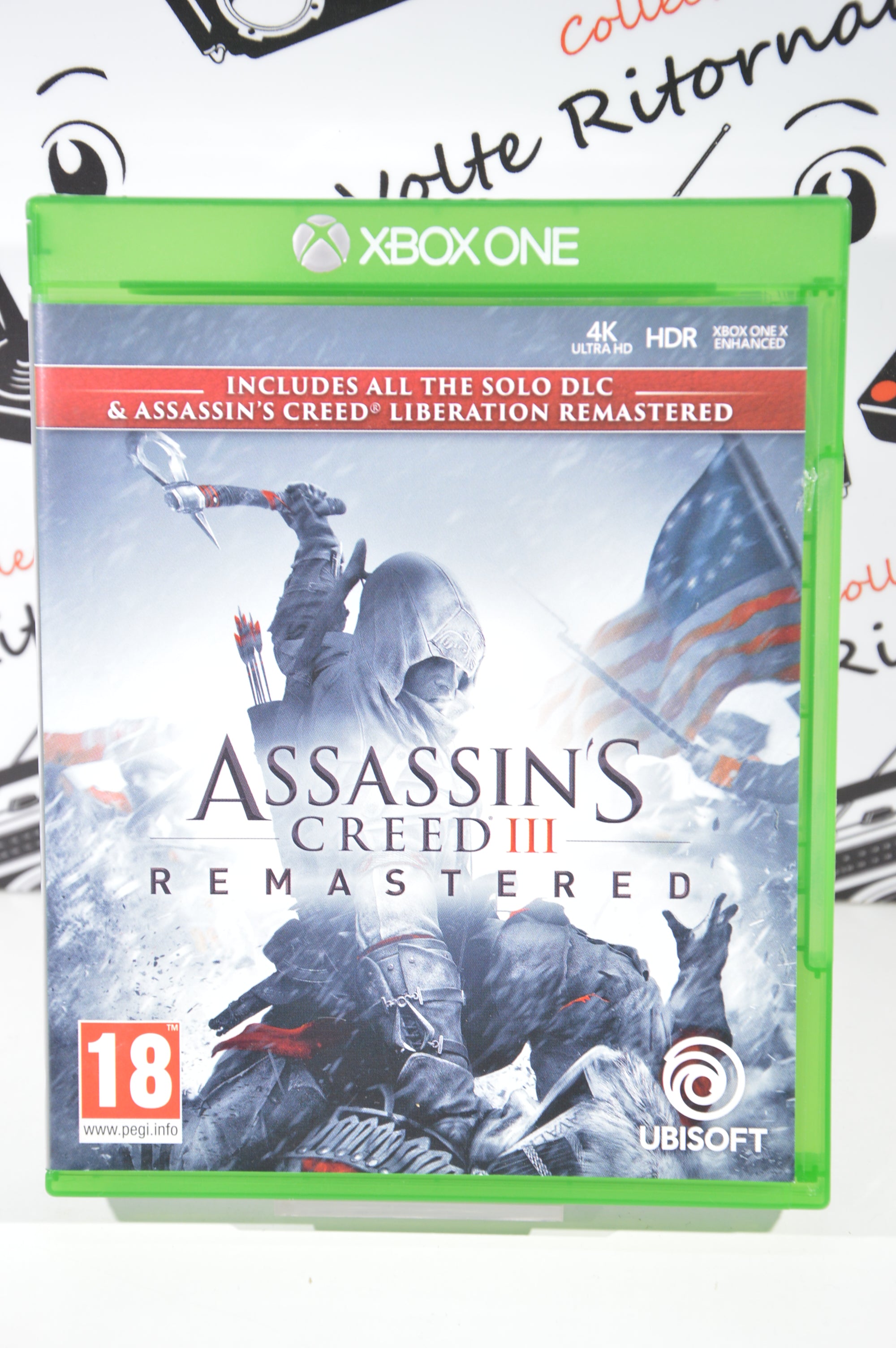 Assassin's creed III remastered XBox One 18+ Multilingua