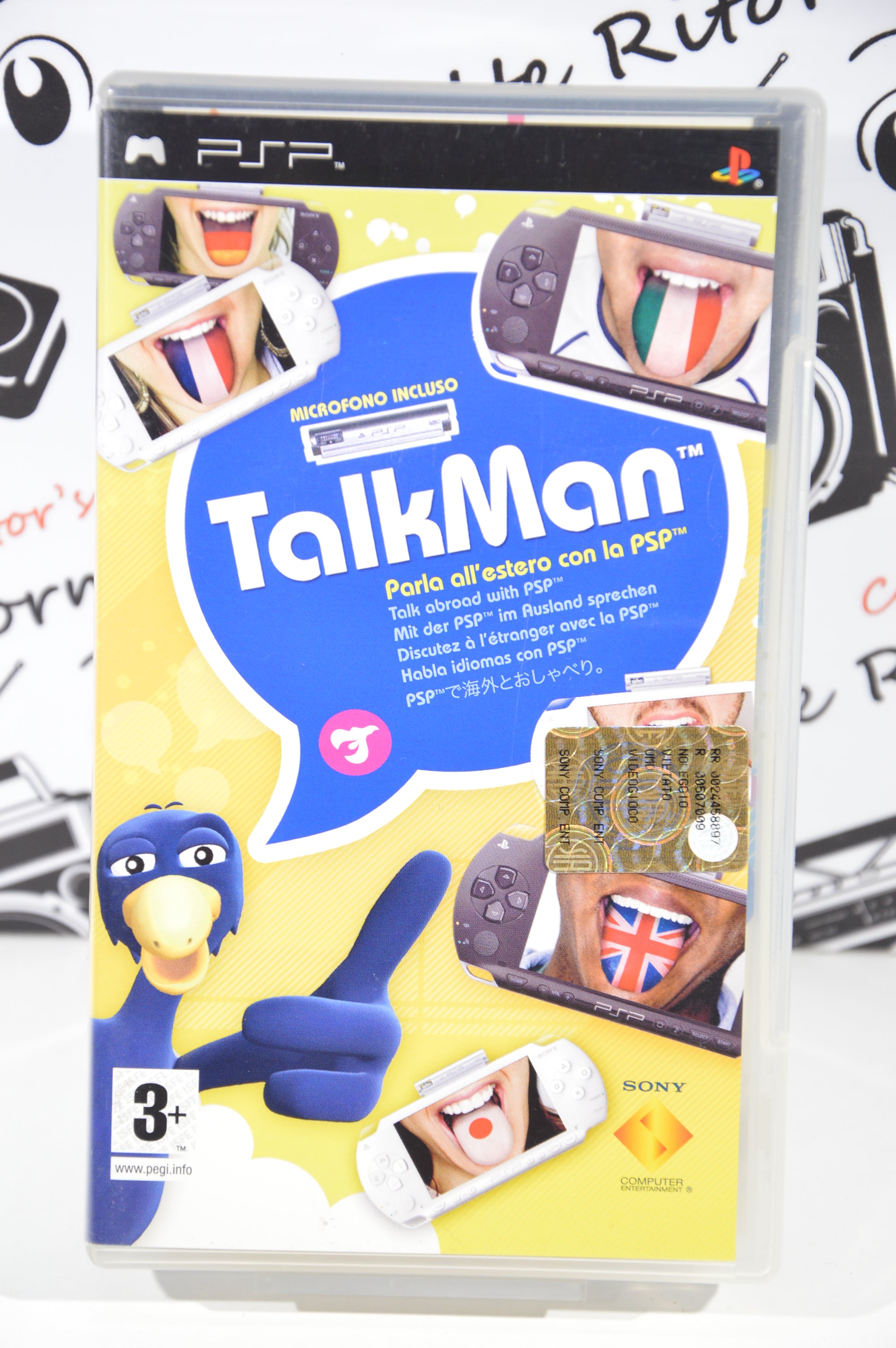 TalkMan Sony Psp 3+ con microfono