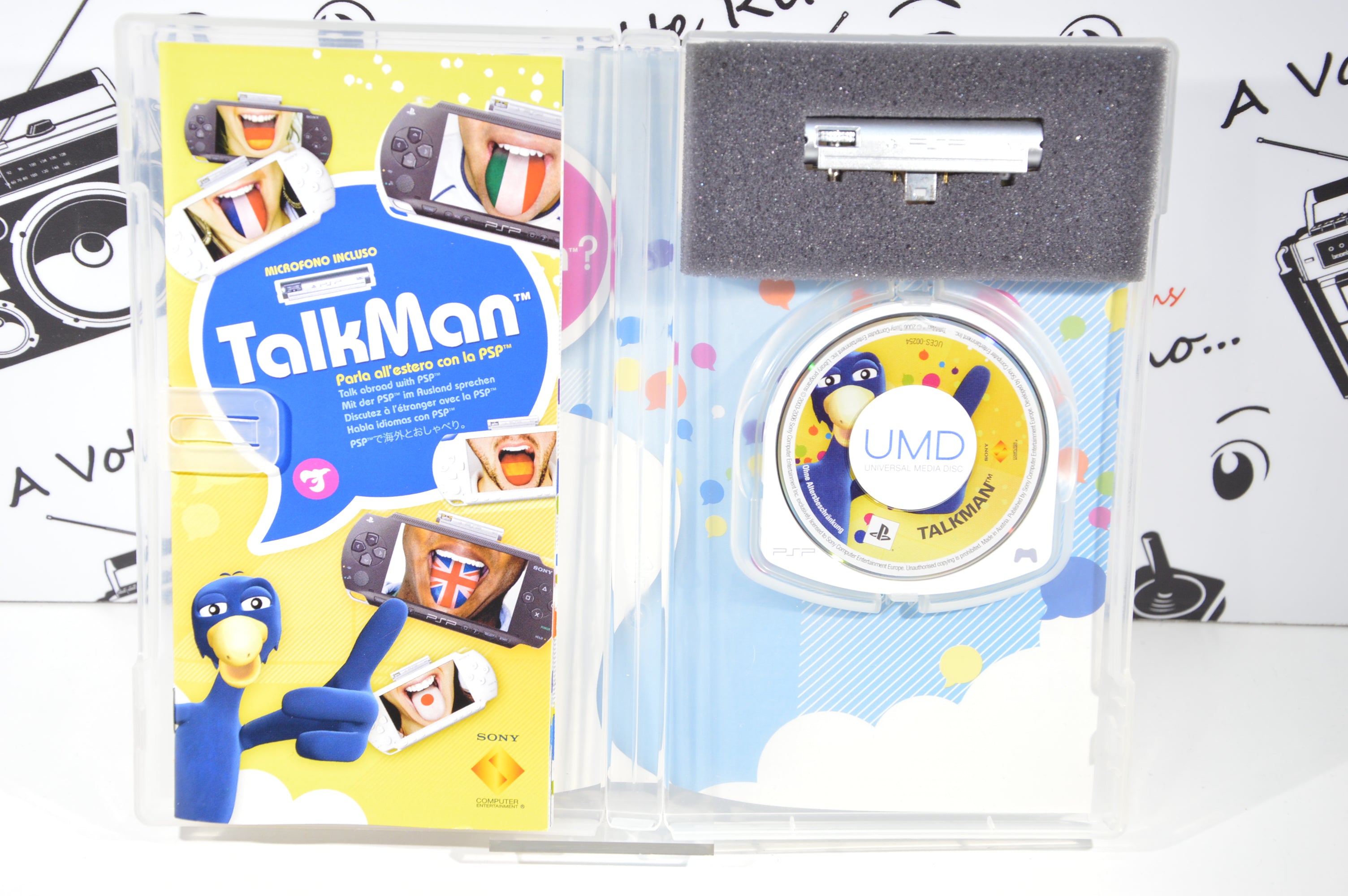 TalkMan Sony Psp 3+ con microfono