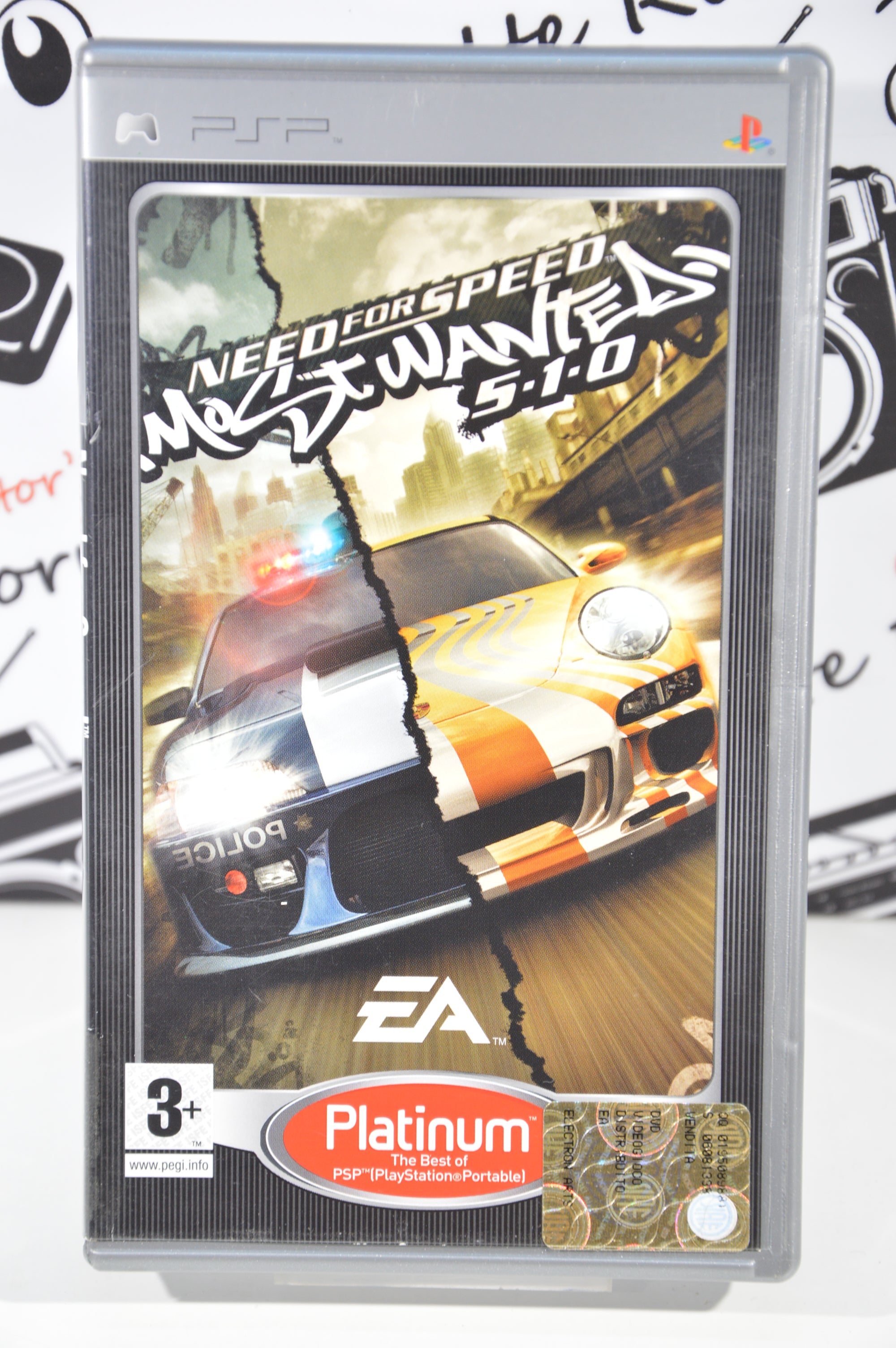 Need for speed most wanted 5-1-0 platinum Sony Psp 3+