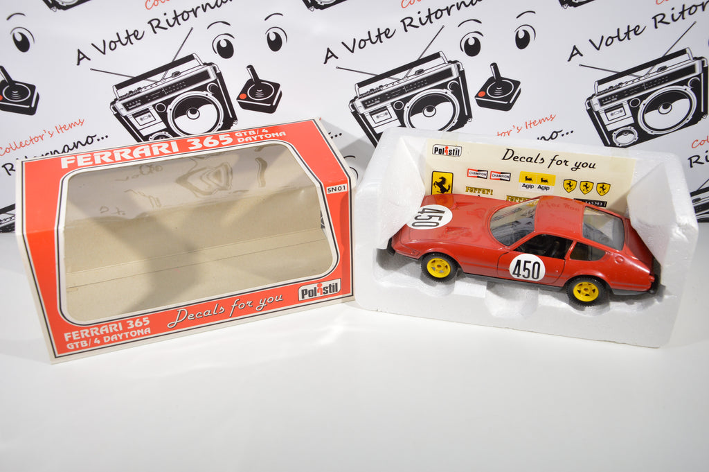 Ferrari 365 GTB/4 Daytona Polistil scala 1:25 die cast Decals for you