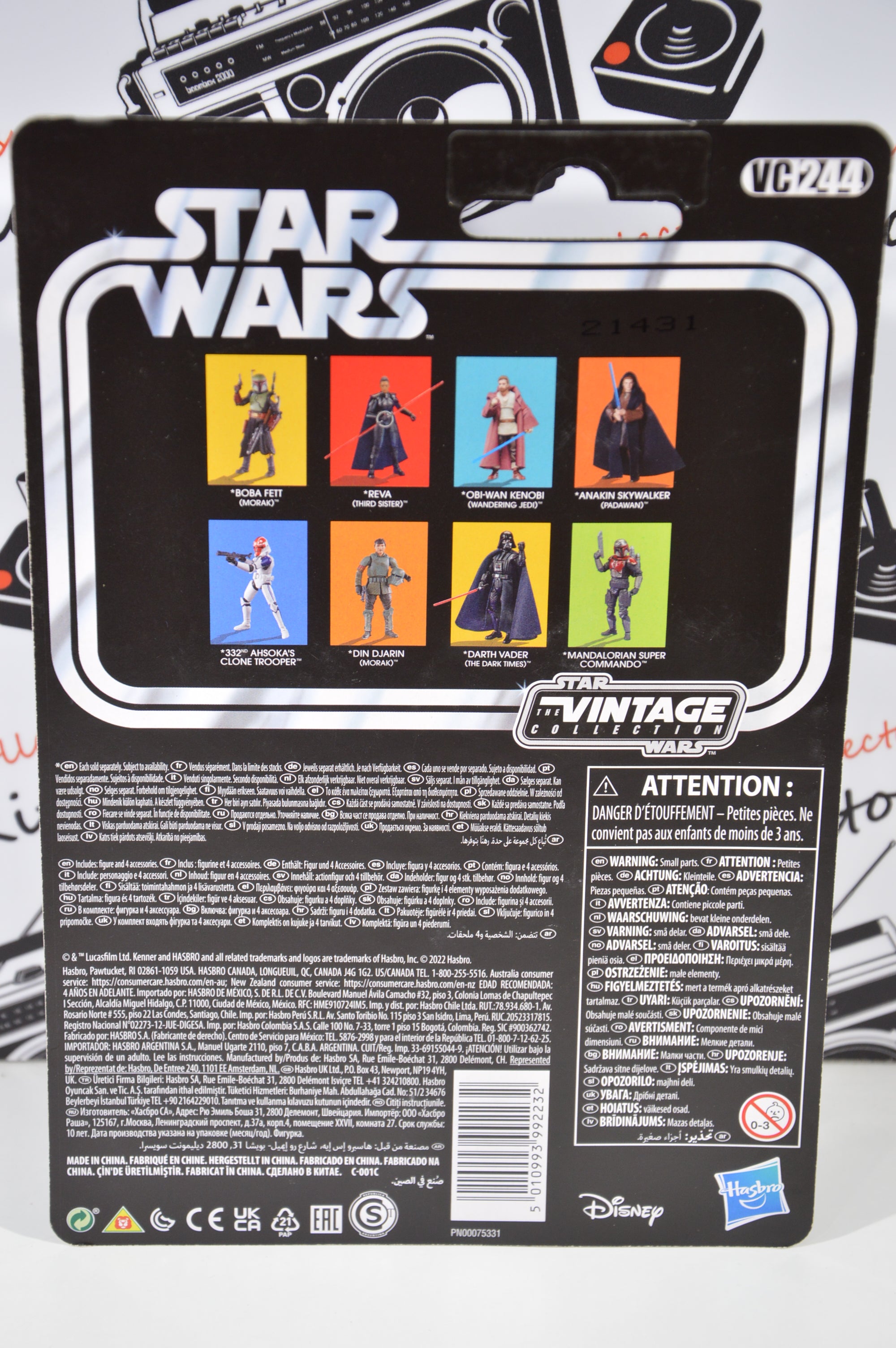Anakin Skywalker Action figure Star Wars Attack of the clones Kenner 2022