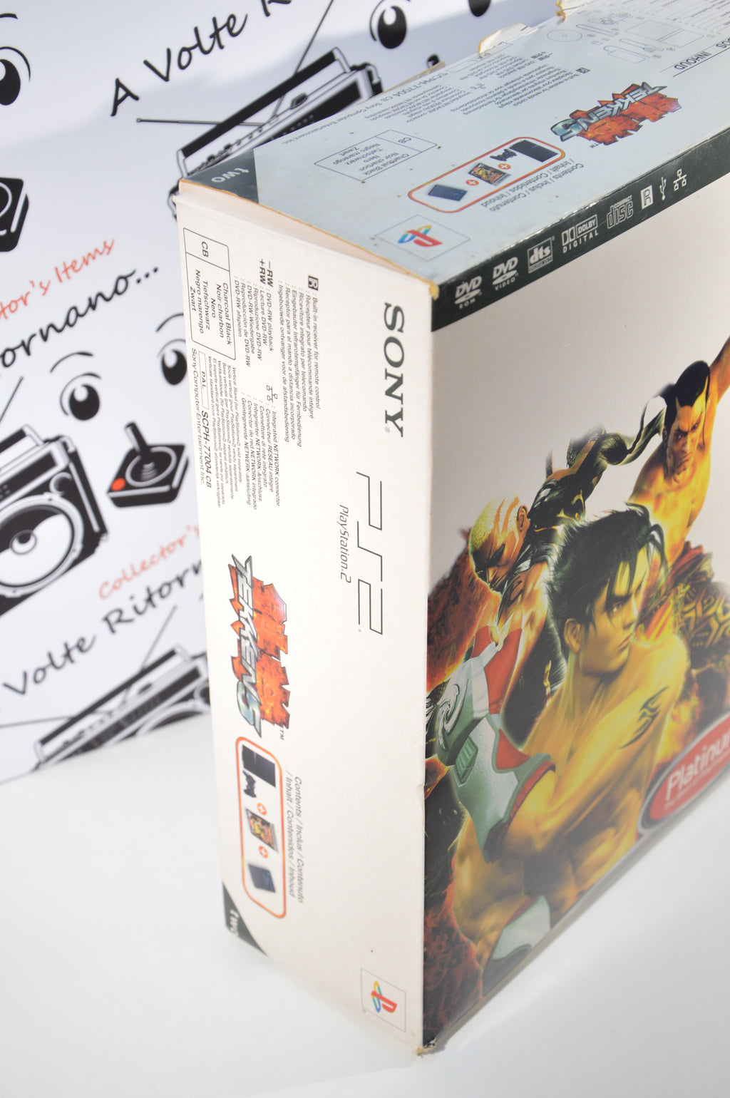 Console Ps2 Playstation 2 Bundle Tekken 5 PAL ita very rare completa