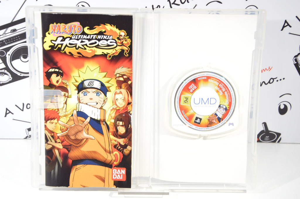 Naruto ultimate ninja heroes Sony Psp 12+