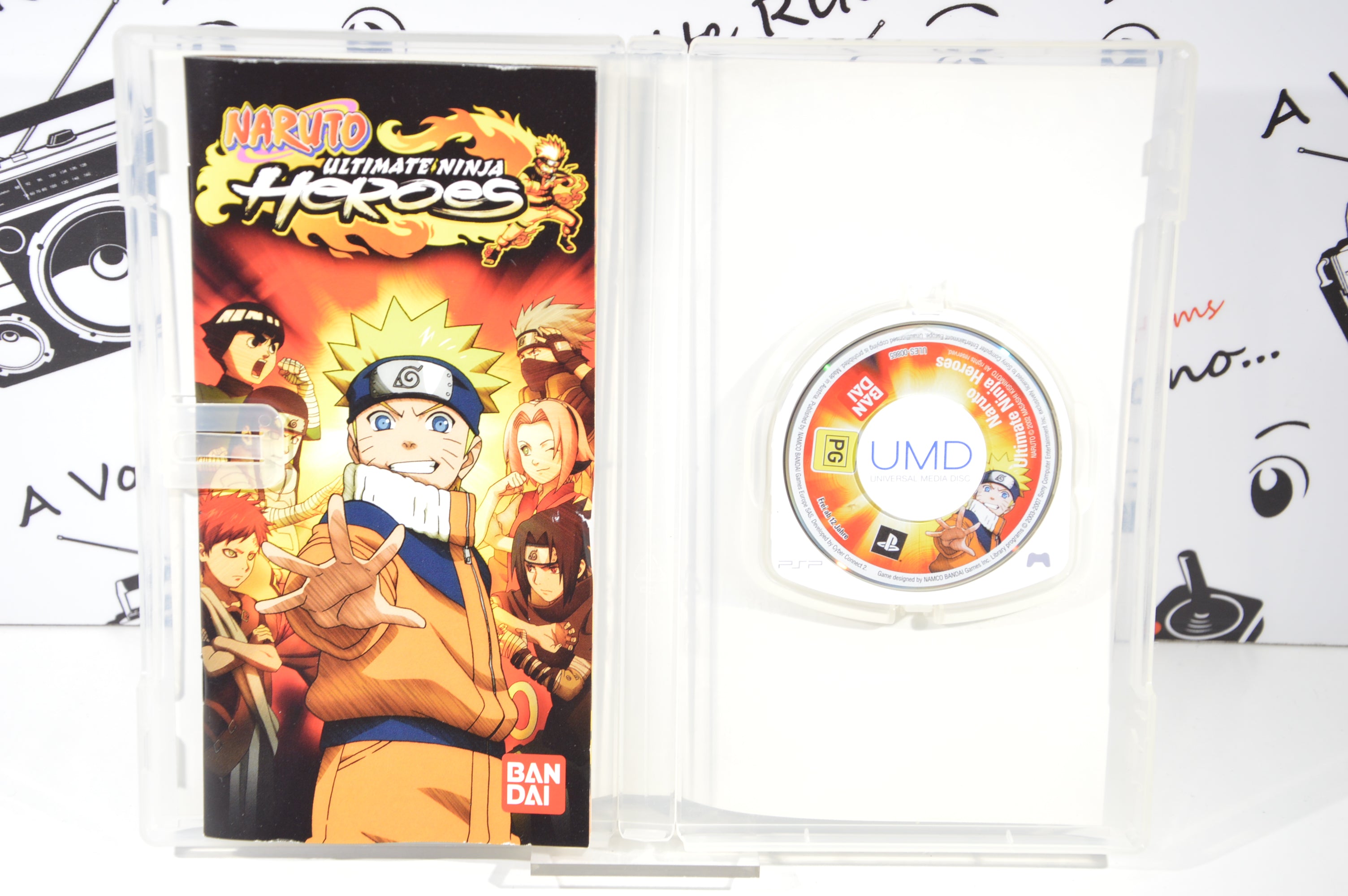 Naruto ultimate ninja heroes Sony Psp 12+